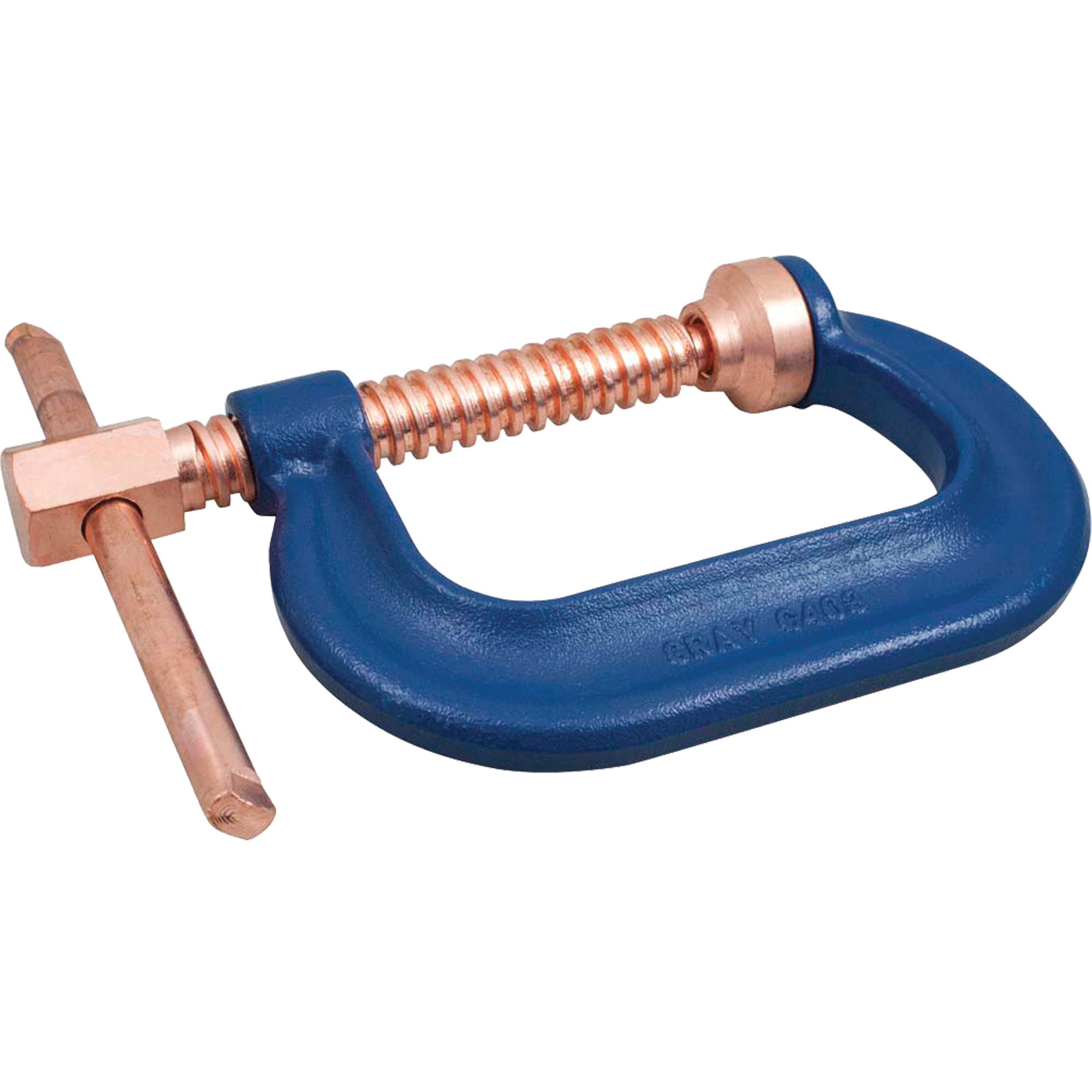 Serre-joint forgé robuste, Capacité de 10" (254 mm), Profondeur de gorge de 5" (127 mm)