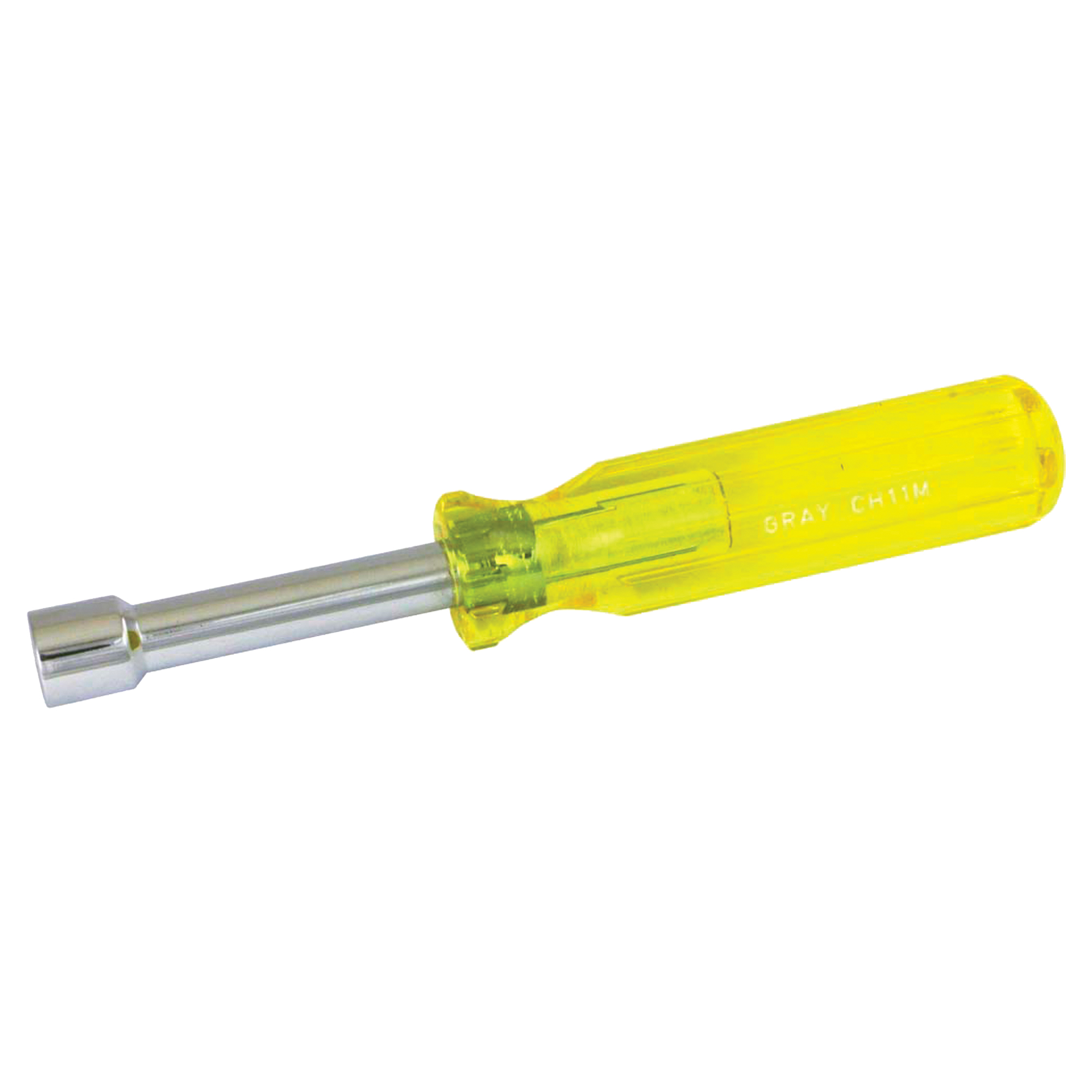 Tourne-écrou, 11 mm prise, 6-3/4" lo, Non magnétique