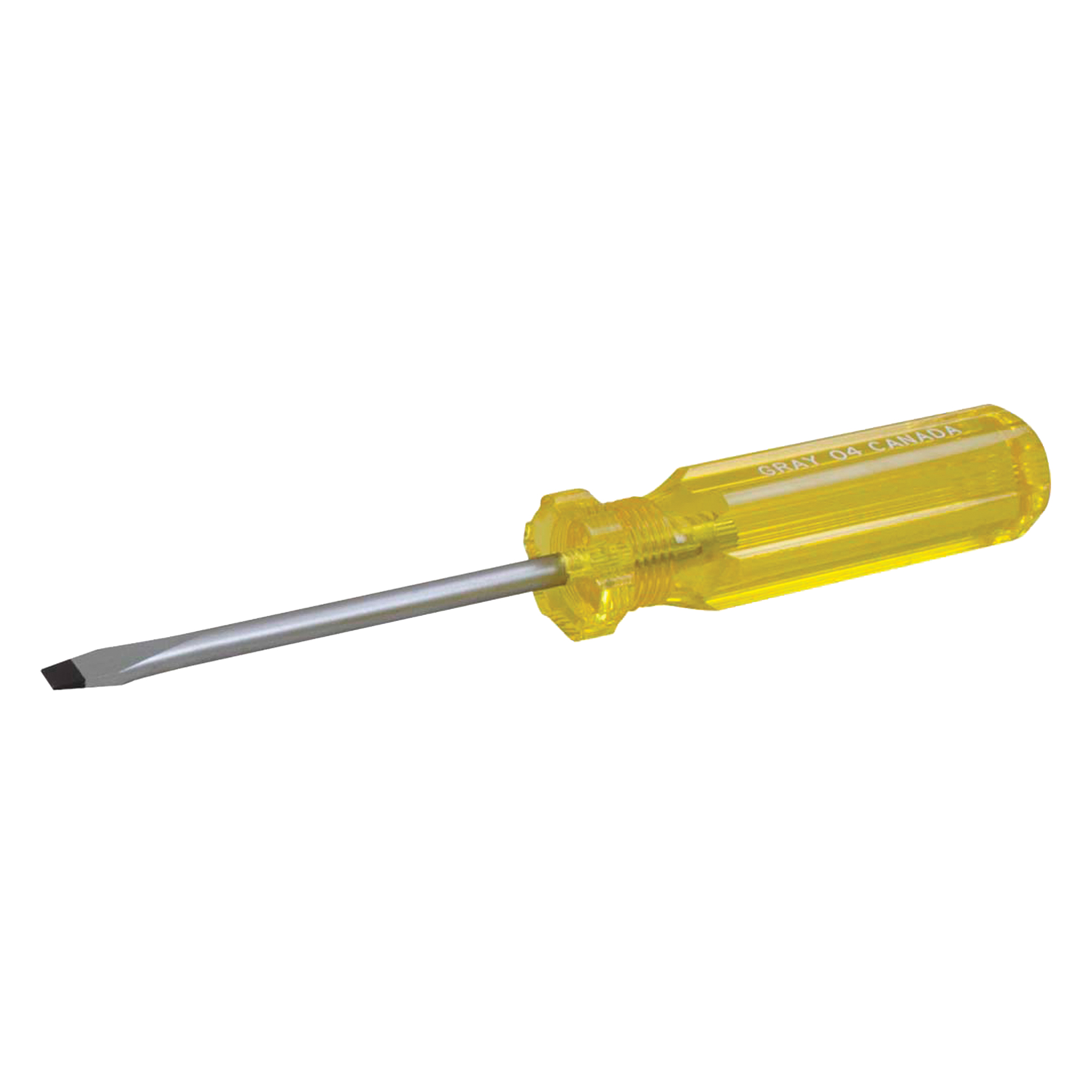 Tournevis à fente, 1/2", 16-3/4" lo, Prise Plastique