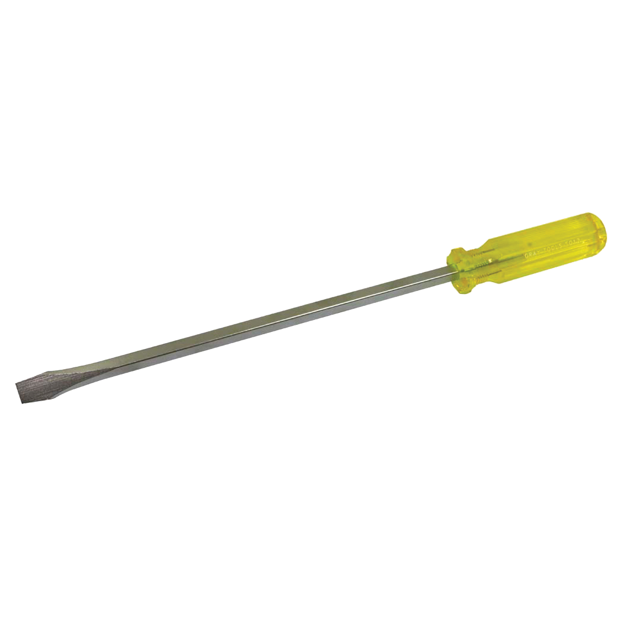 Tournevis fendu, 1/2", 16-3/4" lo, Prise Plastique
