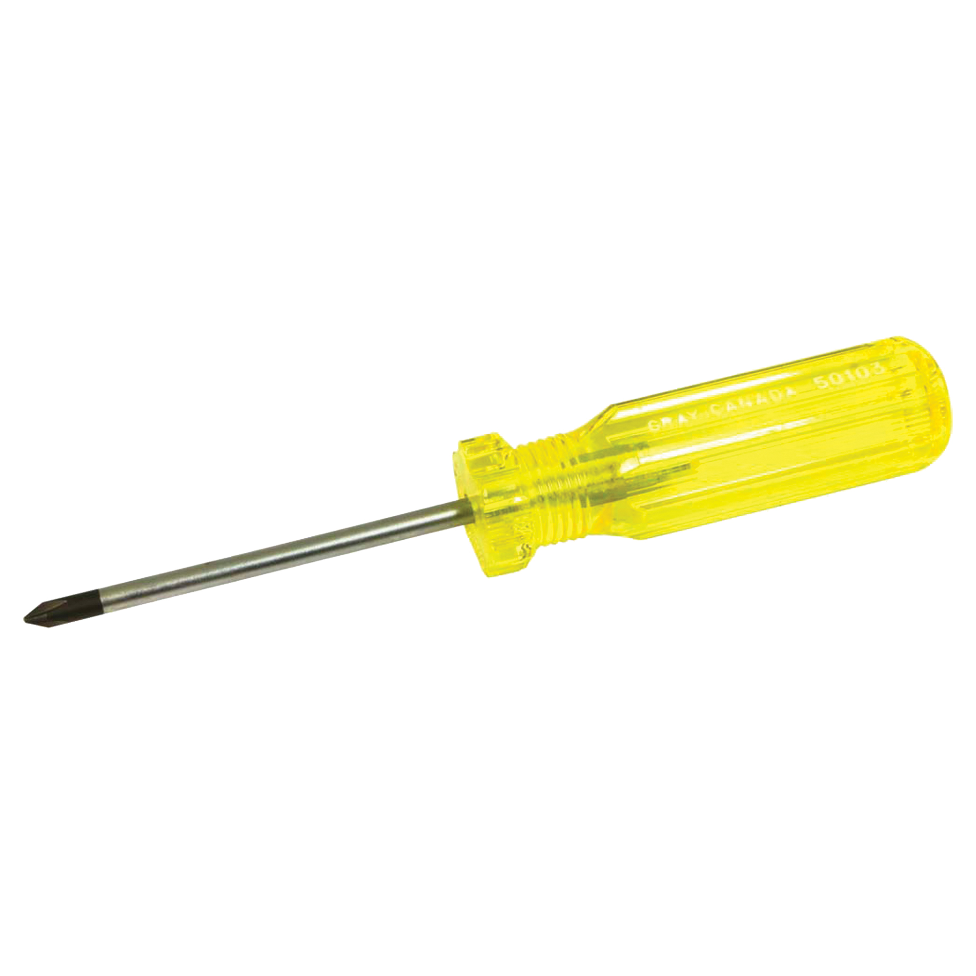 Tournevis Phillips, #1, 6-3/4" l, Prise Plastique