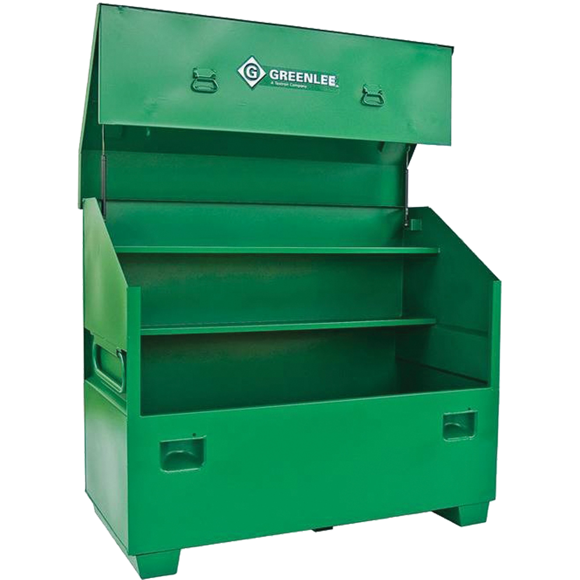 Coffre de chantier, 60" la x 30" p x 48" h, Vert
