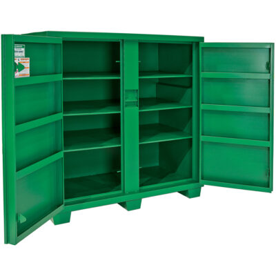Coffret d'armoire, Acier, Vert