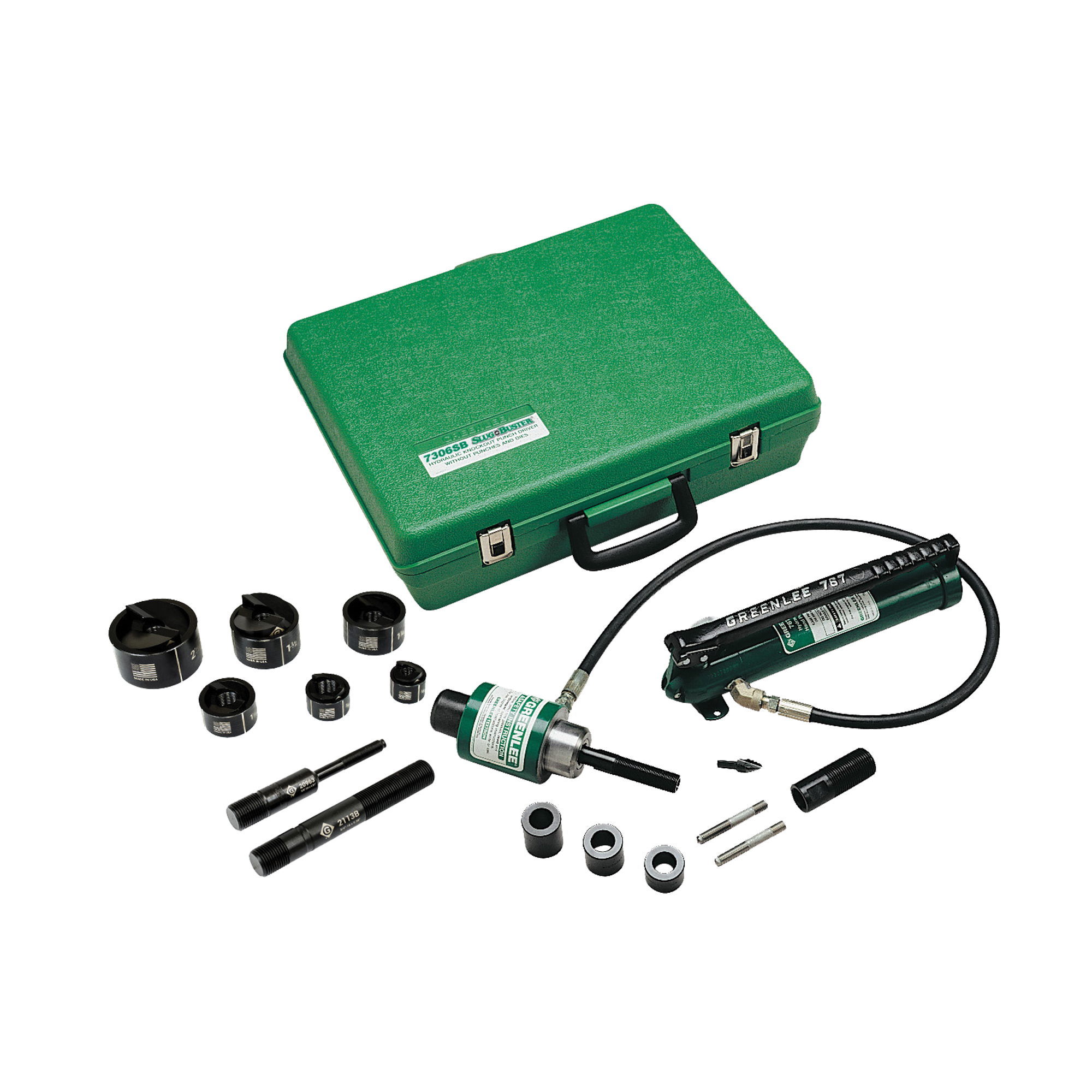 Ensemble de poinçonnage avec pompe manuelle et poinçons Slug-BusterMD