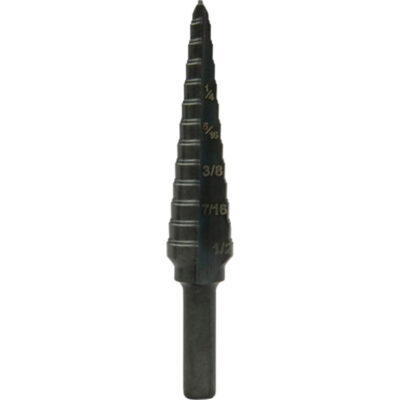 Foret étagé, 1/8"/3,2 mm - 1/2"/12,7 mm