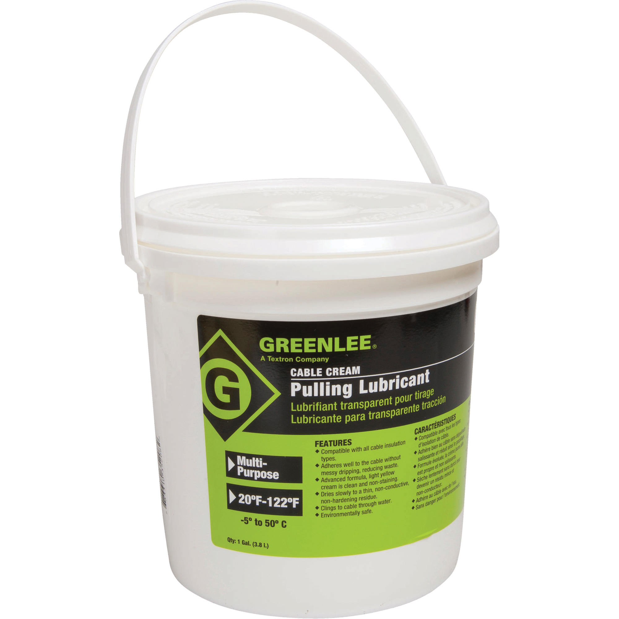 Lubrifiant en crème pour tirage de câble, Seau