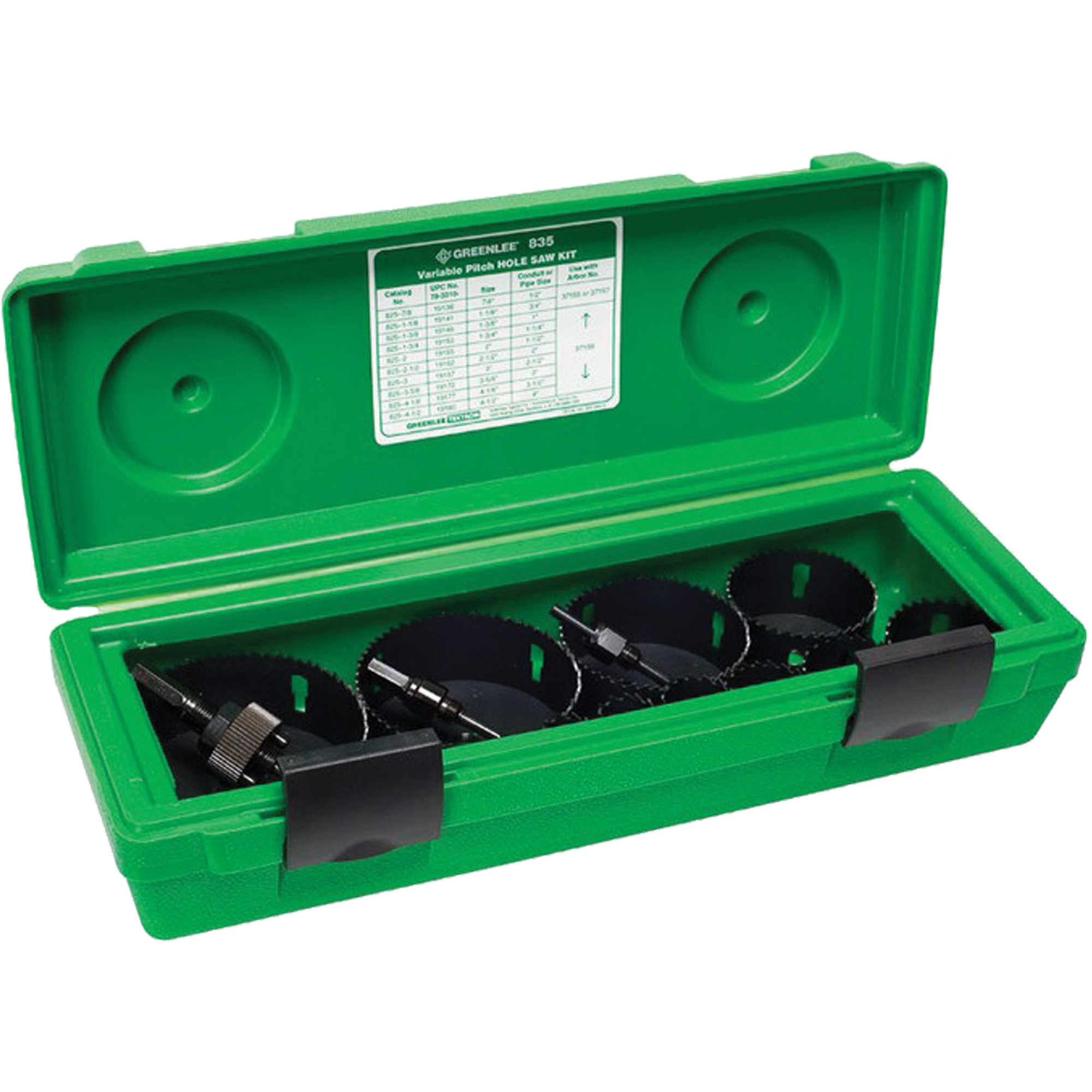Trousse de scies-cloches bimétalliques, 13 morceaux