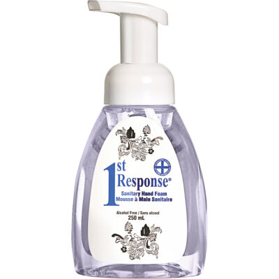 Mousse nettoyante pour les mains 1st ResponseMD, Liquide, 250 ml, Bouteille à pompe, Sans parfum