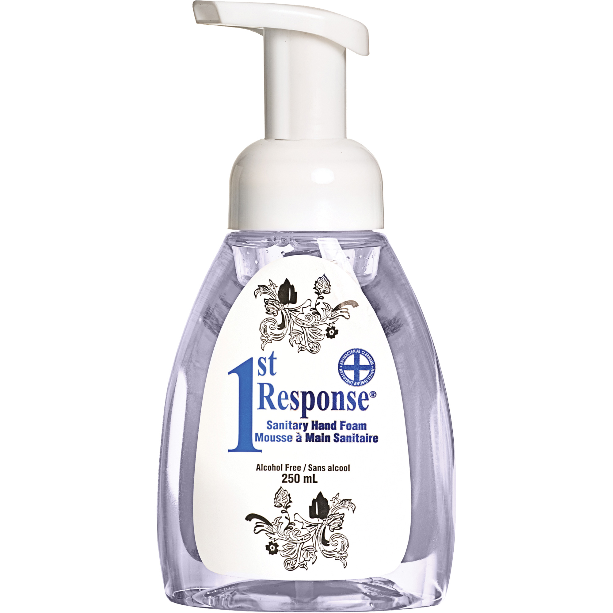 Mousse nettoyante pour les mains 1st ResponseMD, Liquide, 250 ml, Bouteille à pompe, Sans parfum