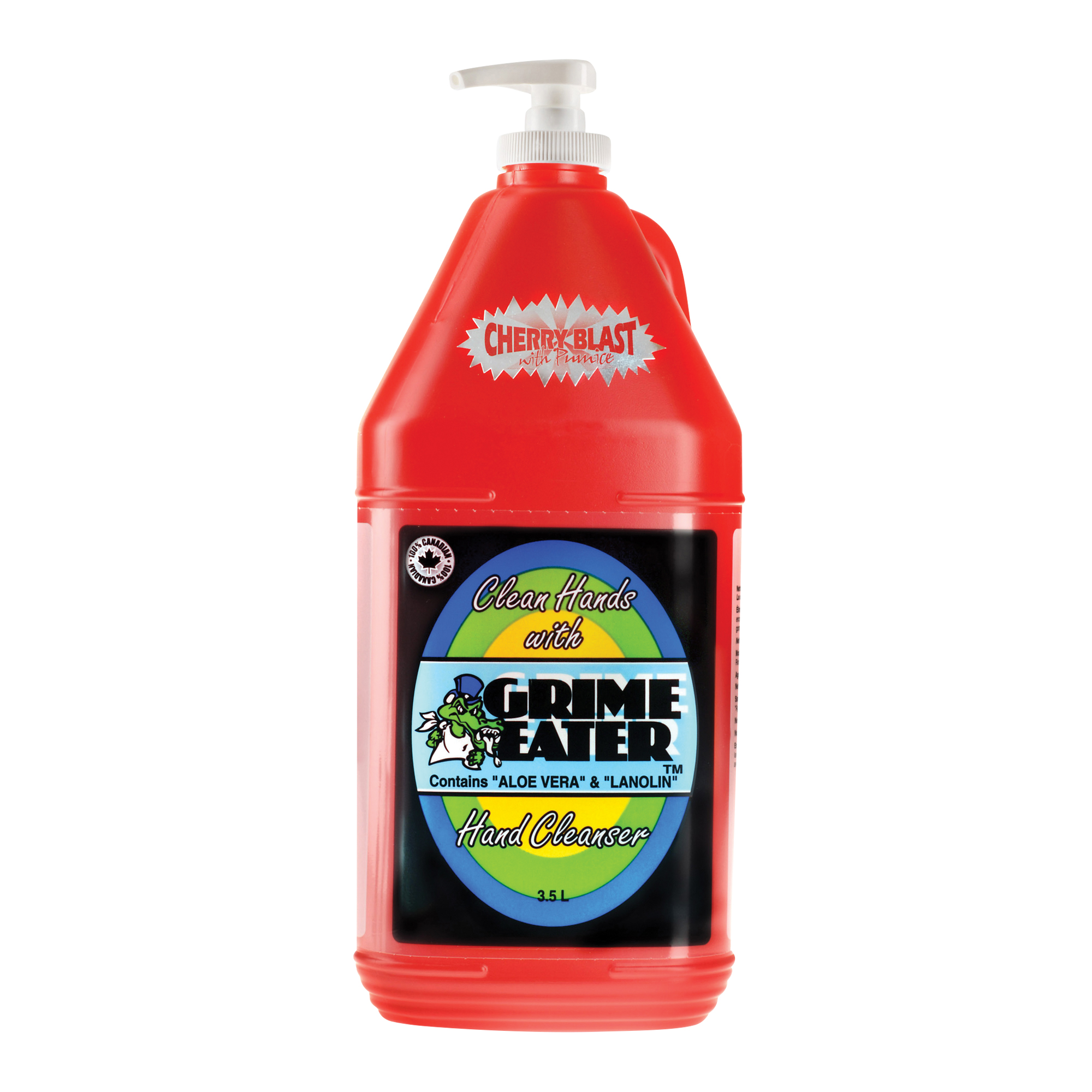 Nettoyant pour les mains Cherry Blast, Pierre ponce, 3,5 L, Cruche, Cerise