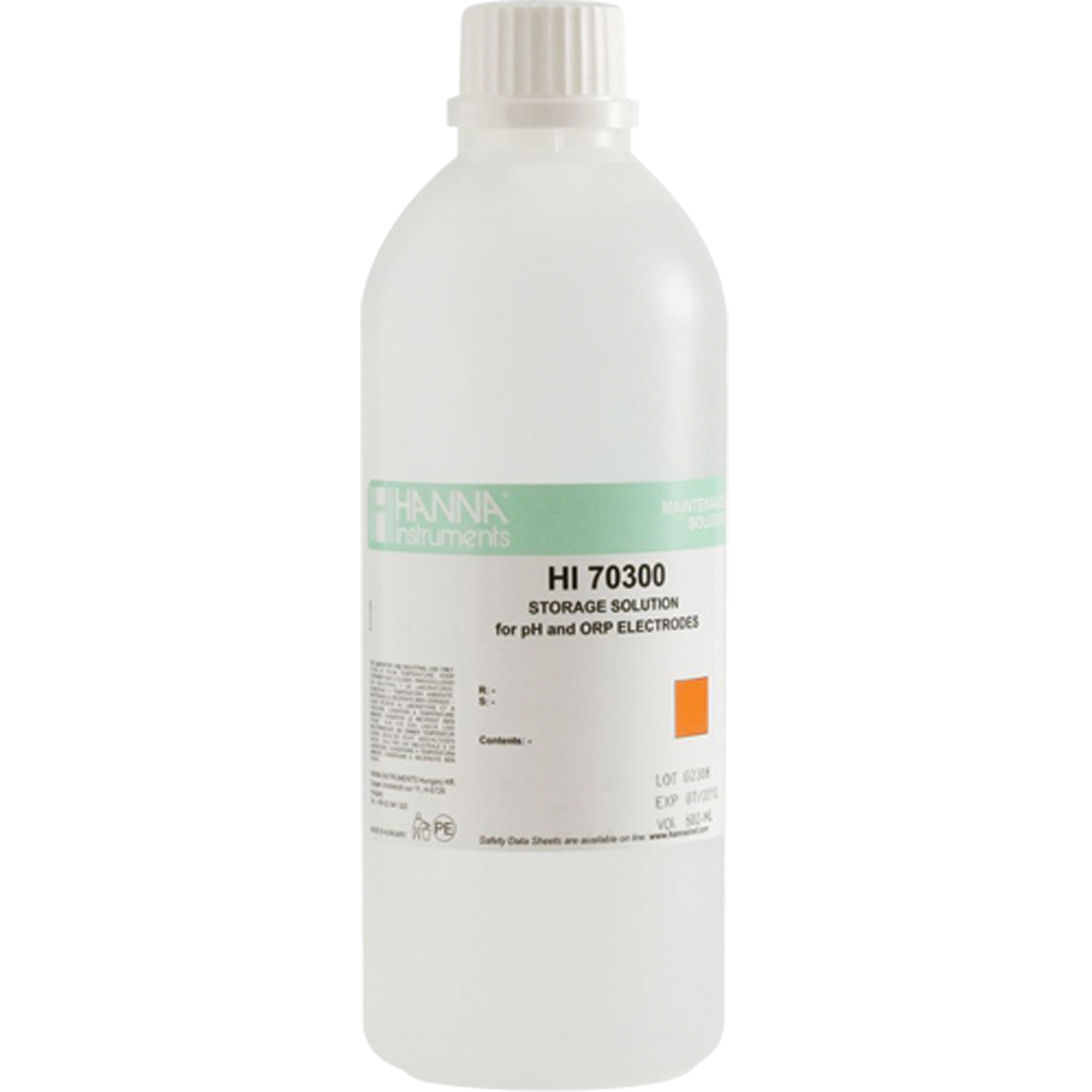Solution pour rangement d'électrode de mesure du pH