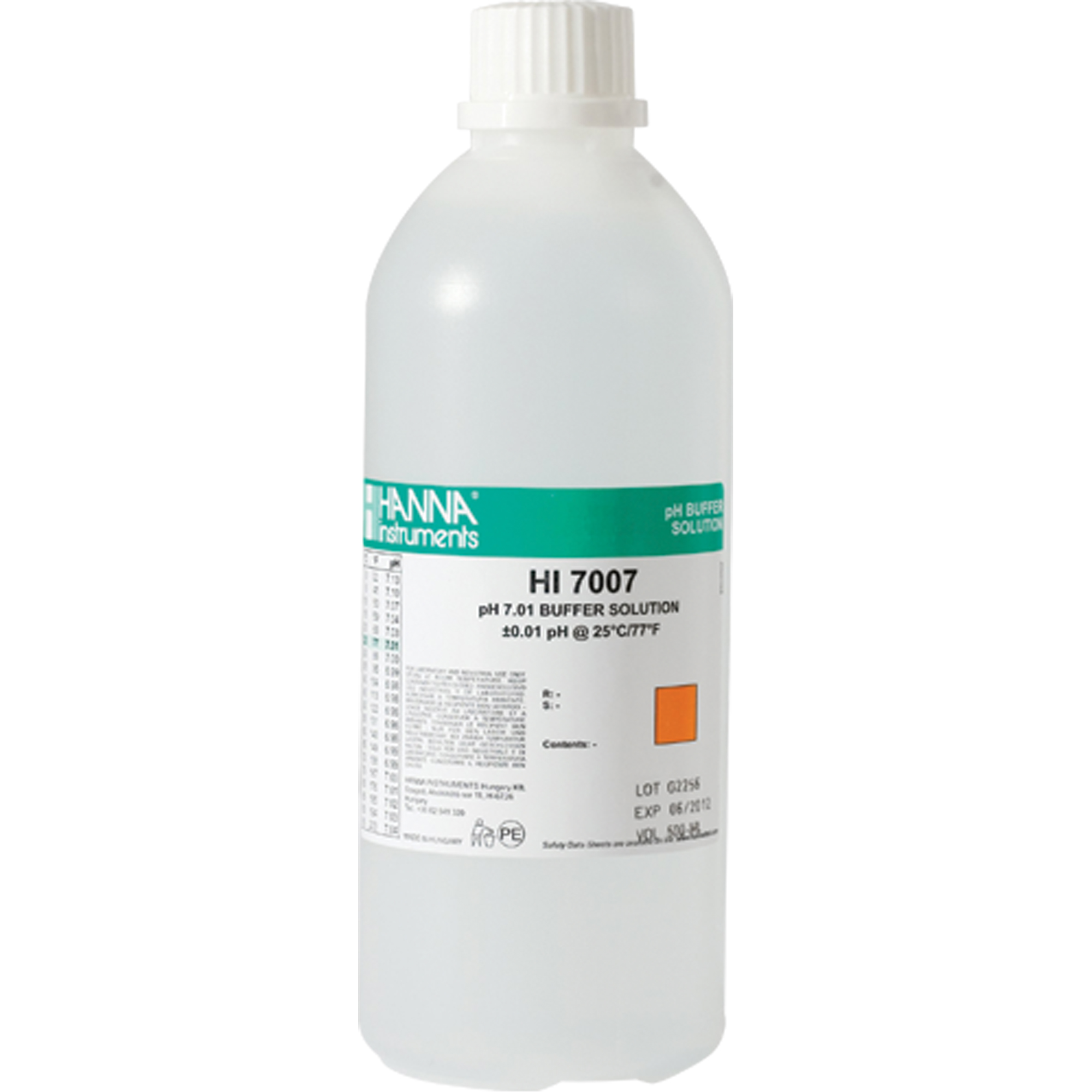 Solution tampon pH 7,01