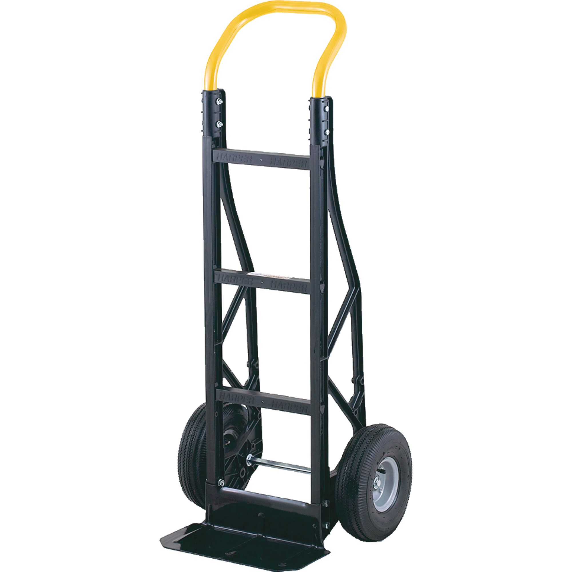 Diables léger, Prise Continu, Nylon, Hauteur de 48", Capacité 500 lb