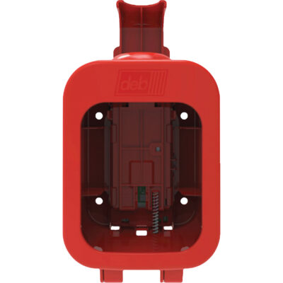 Distributeur verrouillable pour point d'intervention DebMedMD, À pression, Capacité de 400 ml, Format Vrac