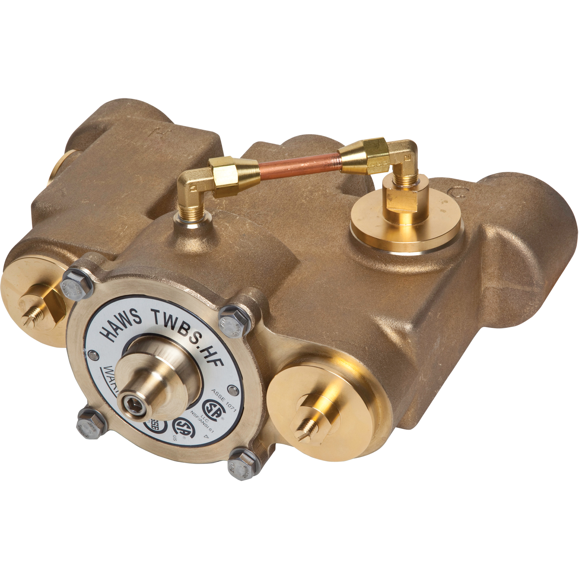 Vannes de mélange thermostatique, 78 gal./min