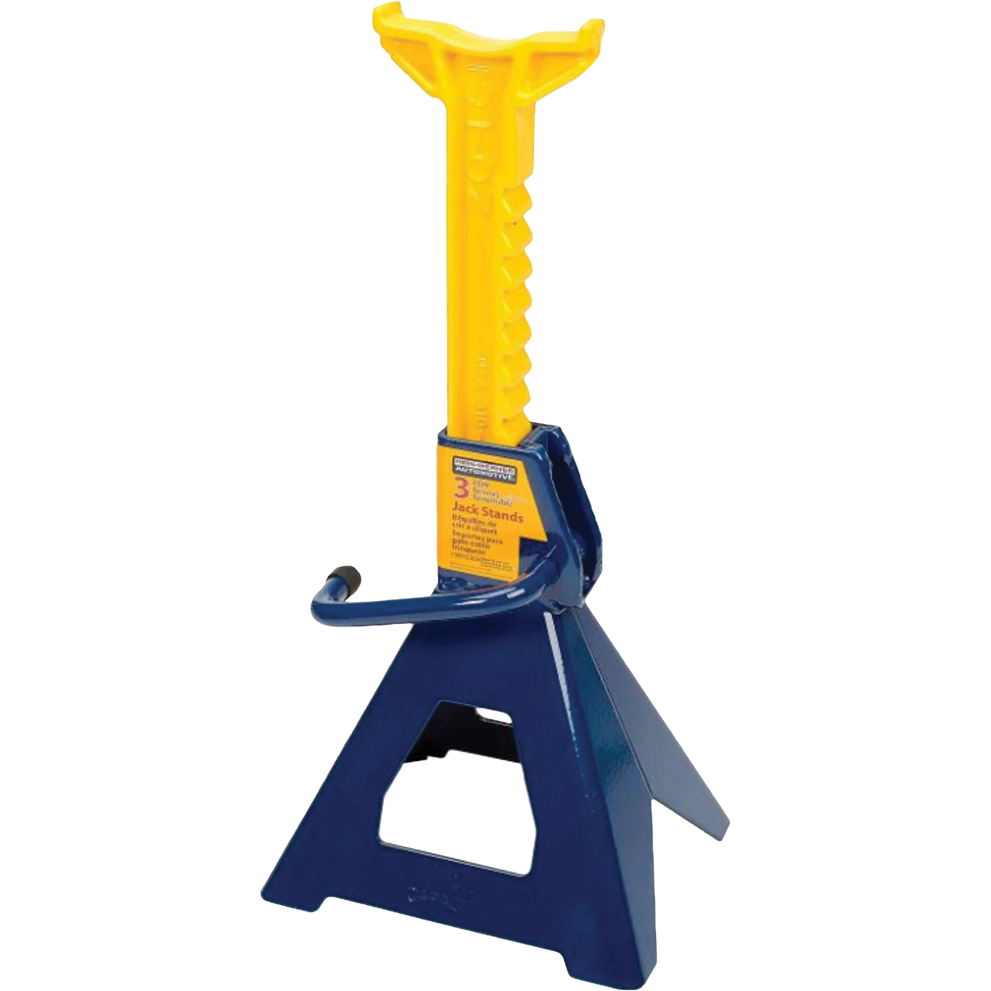 Chandelles, Poignée/rochet verrouillable, Capacité de 3 tonnes, 19" h – Image 3