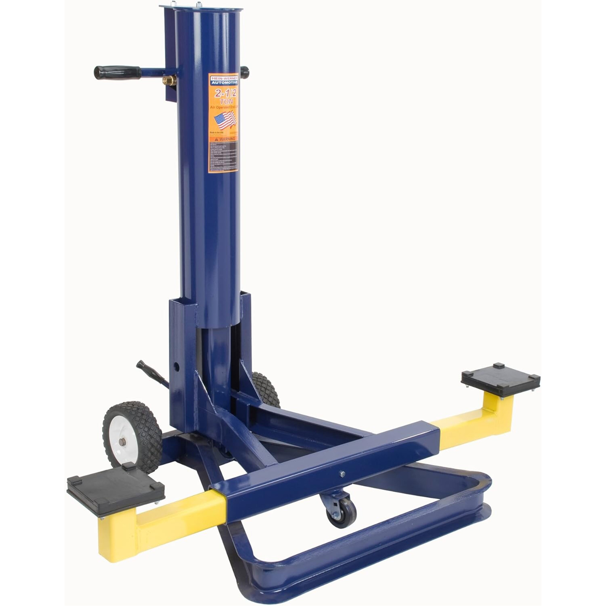 Vérin à fourche pneumatique, Capacité de 2,5 tonne(s)