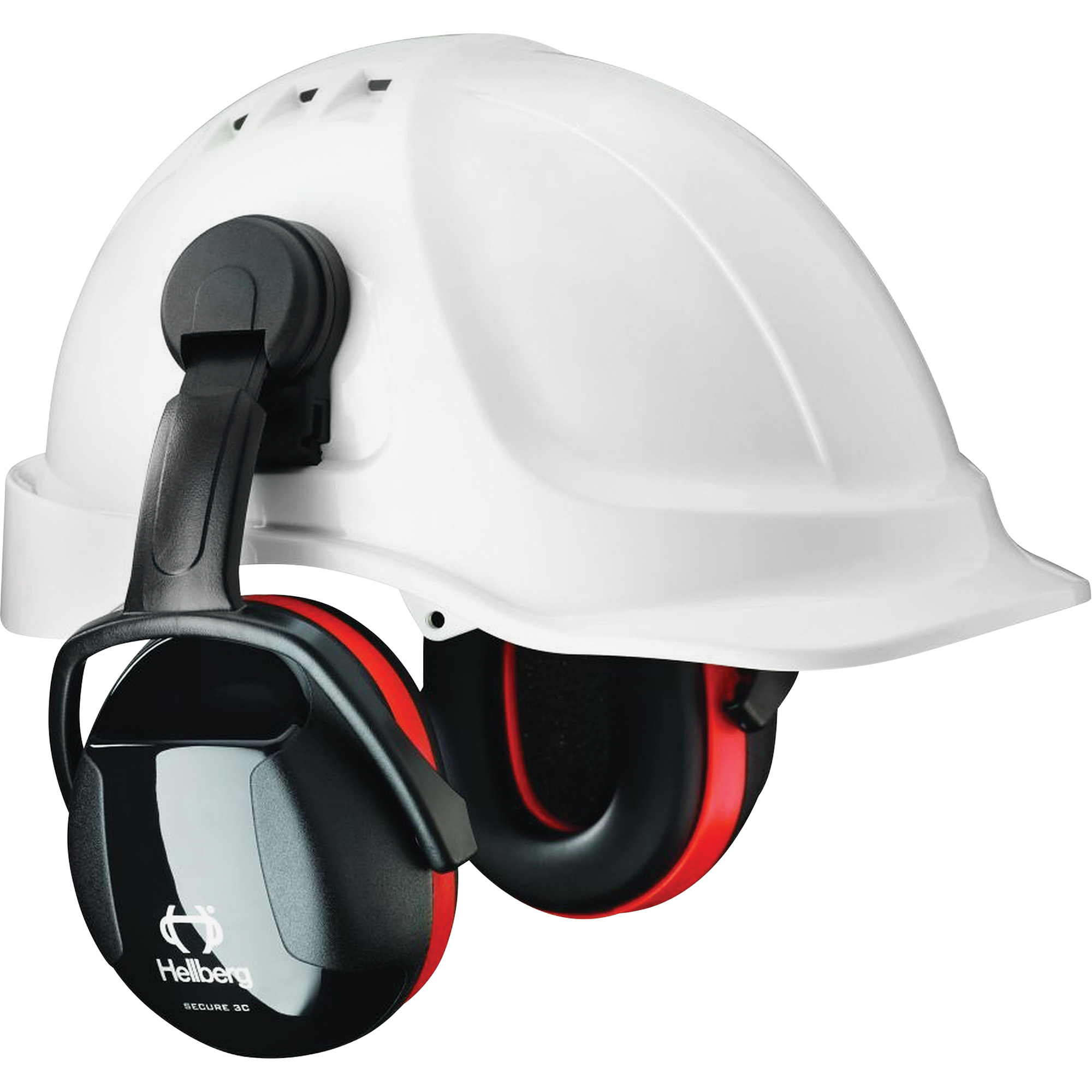 Serre-tête antibruit Secure 3, Fixation pour casque, 27 NRR dB