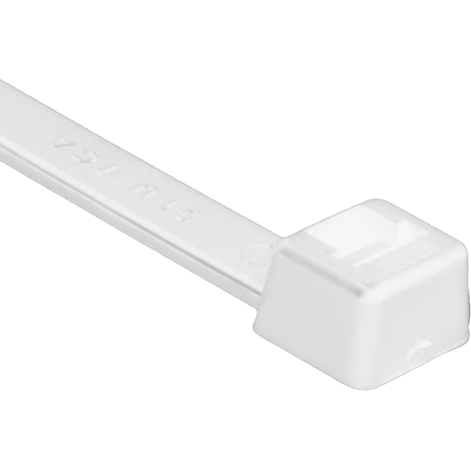 Attache-câble pour usage intense, Longueur 15", Résistance à la traction 120 lb, Naturel