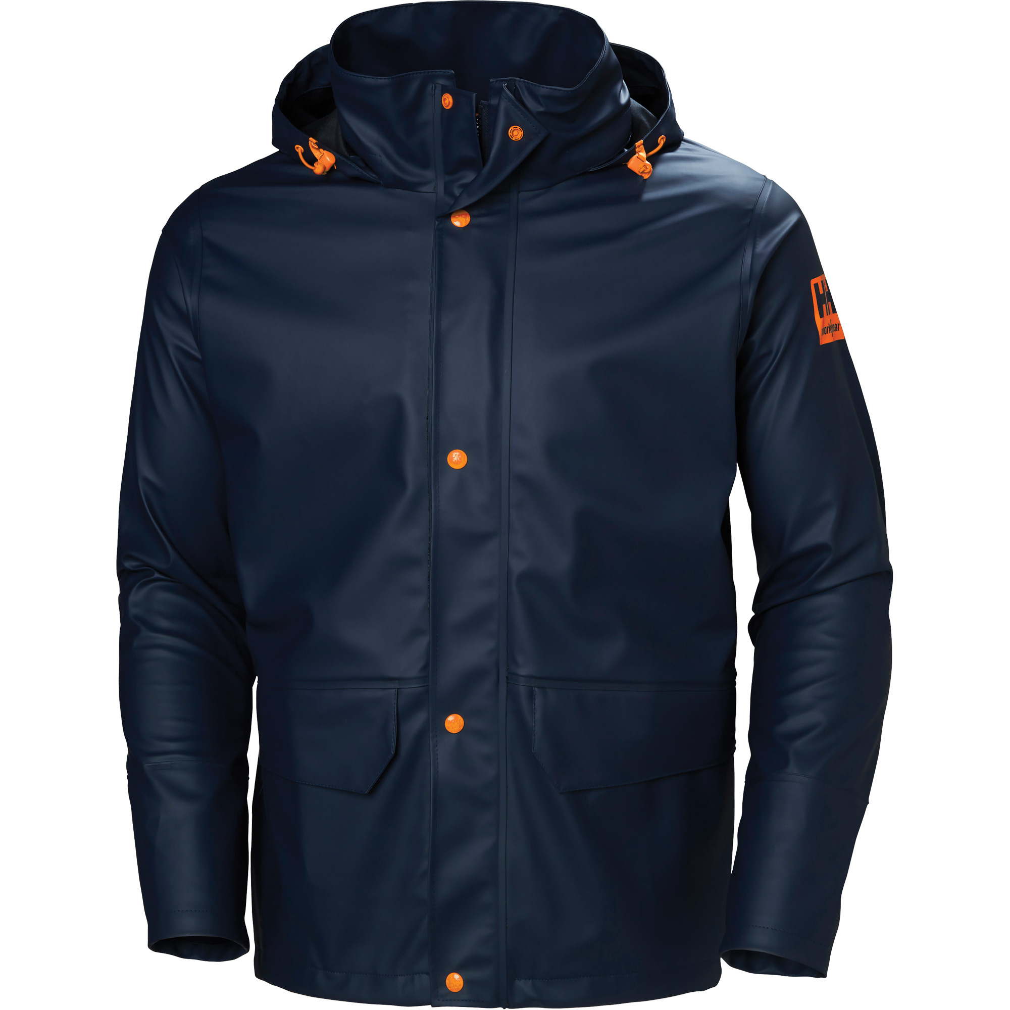 Imperméable Gale, Polyester/Polyuréthane, Petit, Bleu marine