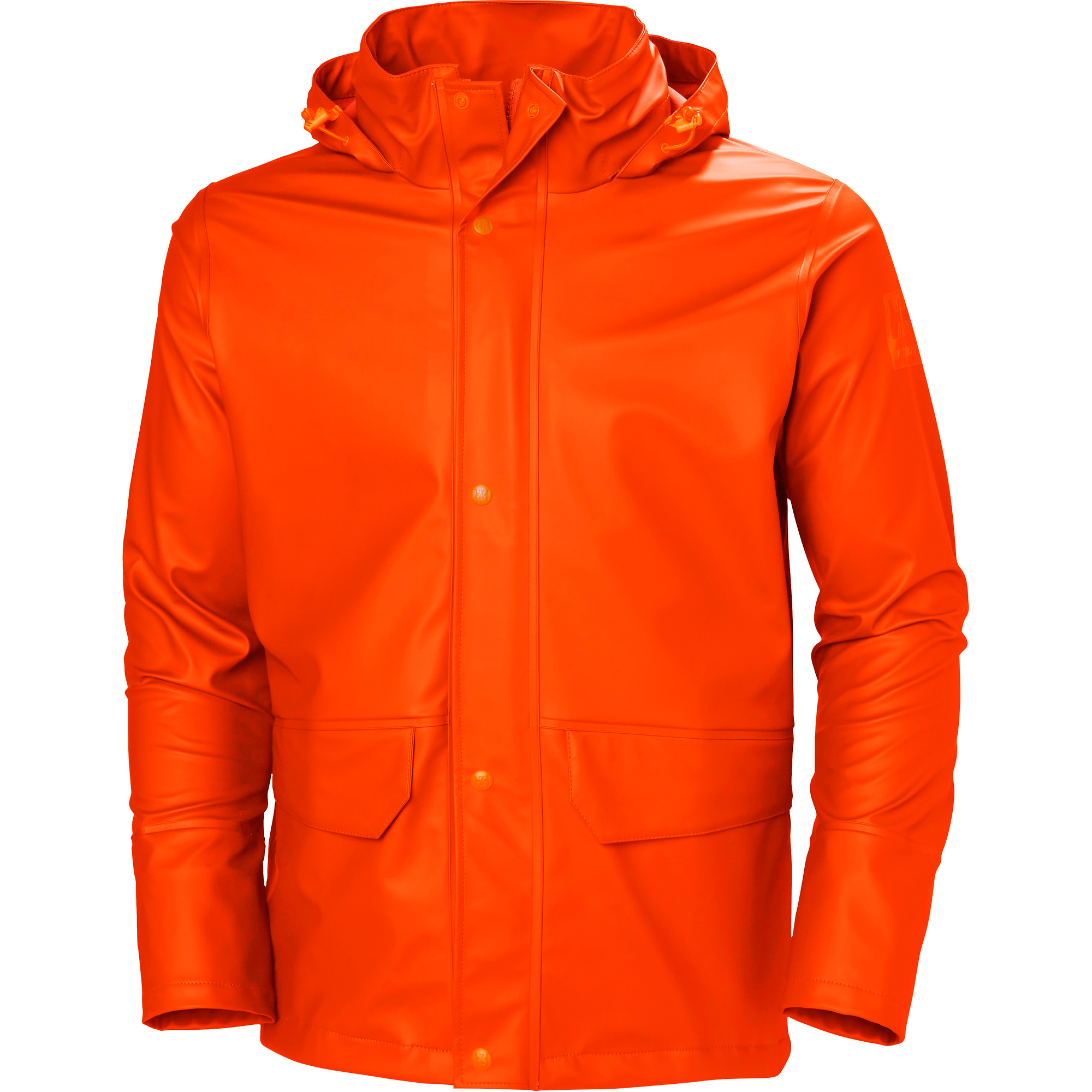 Imperméable Gale, Polyester/Polyuréthane, Moyen, Orange