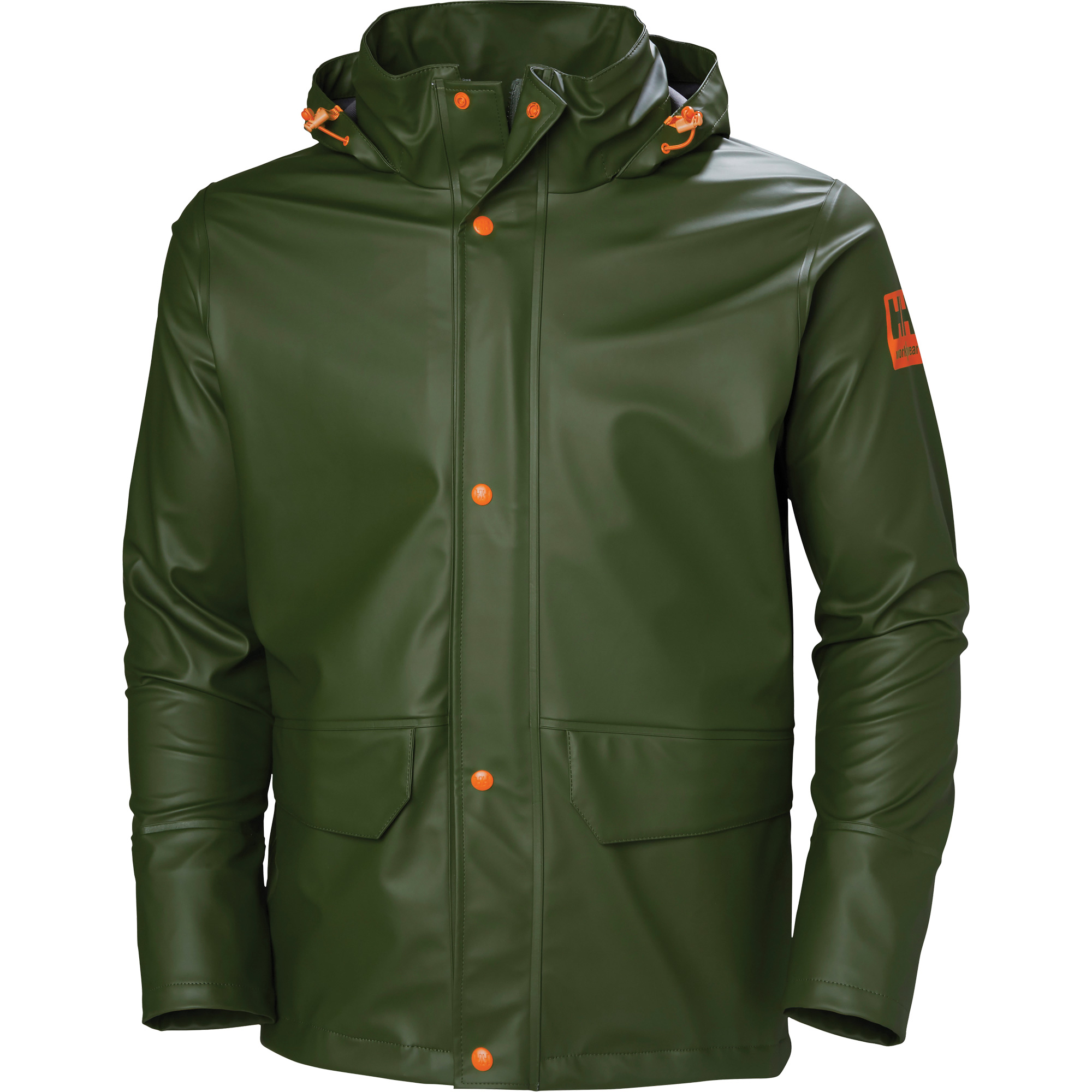 Imperméable Gale, Polyester/Polyuréthane, Moyen, Vert