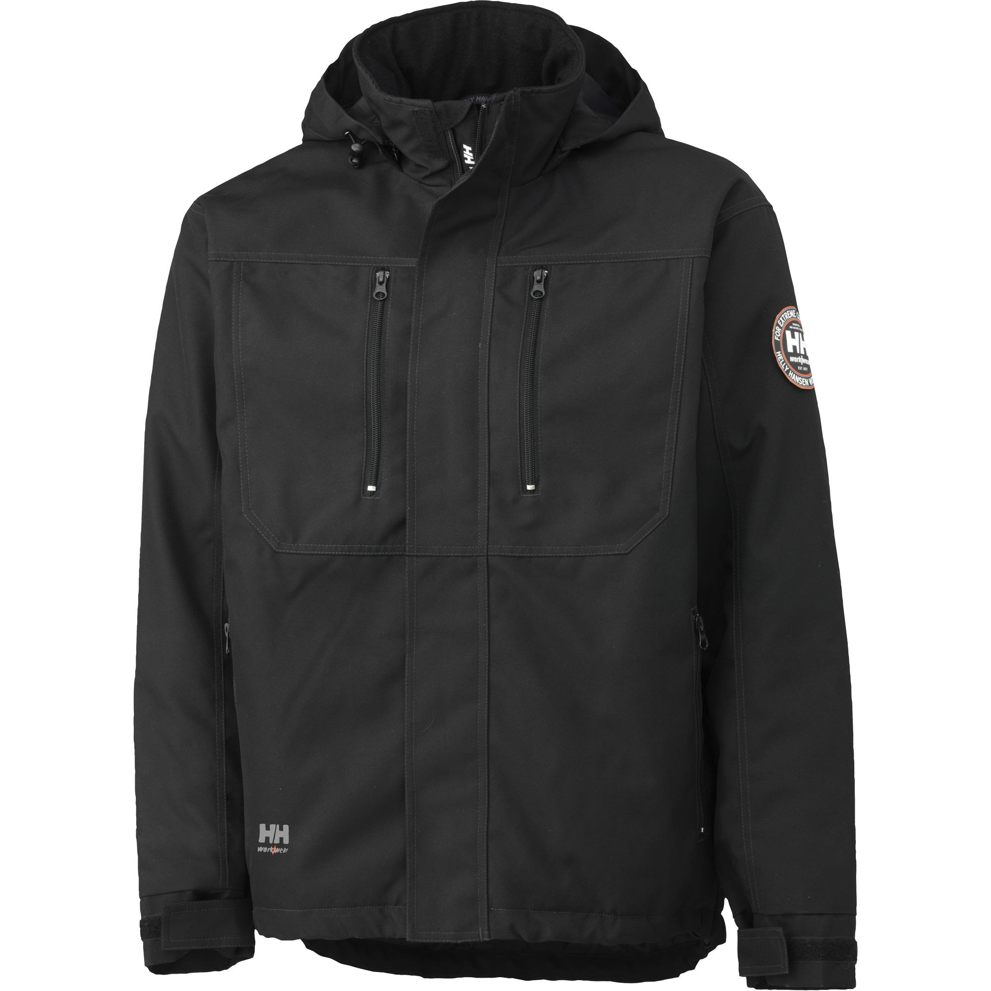 Manteau isolant Berg, Hommes, Grand, Noir