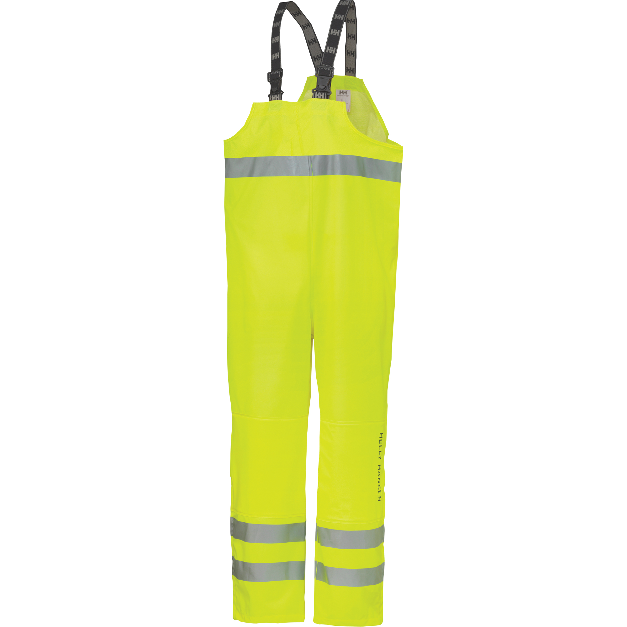 Pantalon à bavette imperméable Narvik, Polyester, 3T-Grand, Jaune lime haute visibilité