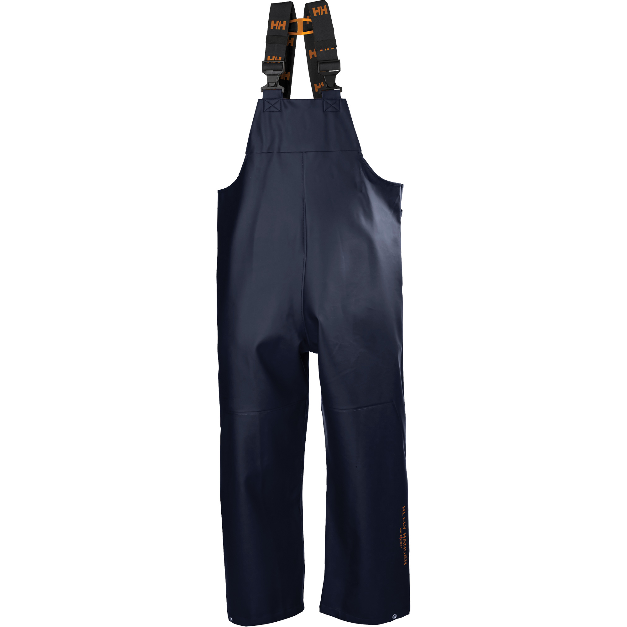 Pantalons à bavette imperméables Gale, Petit, Polyester, Bleu marine