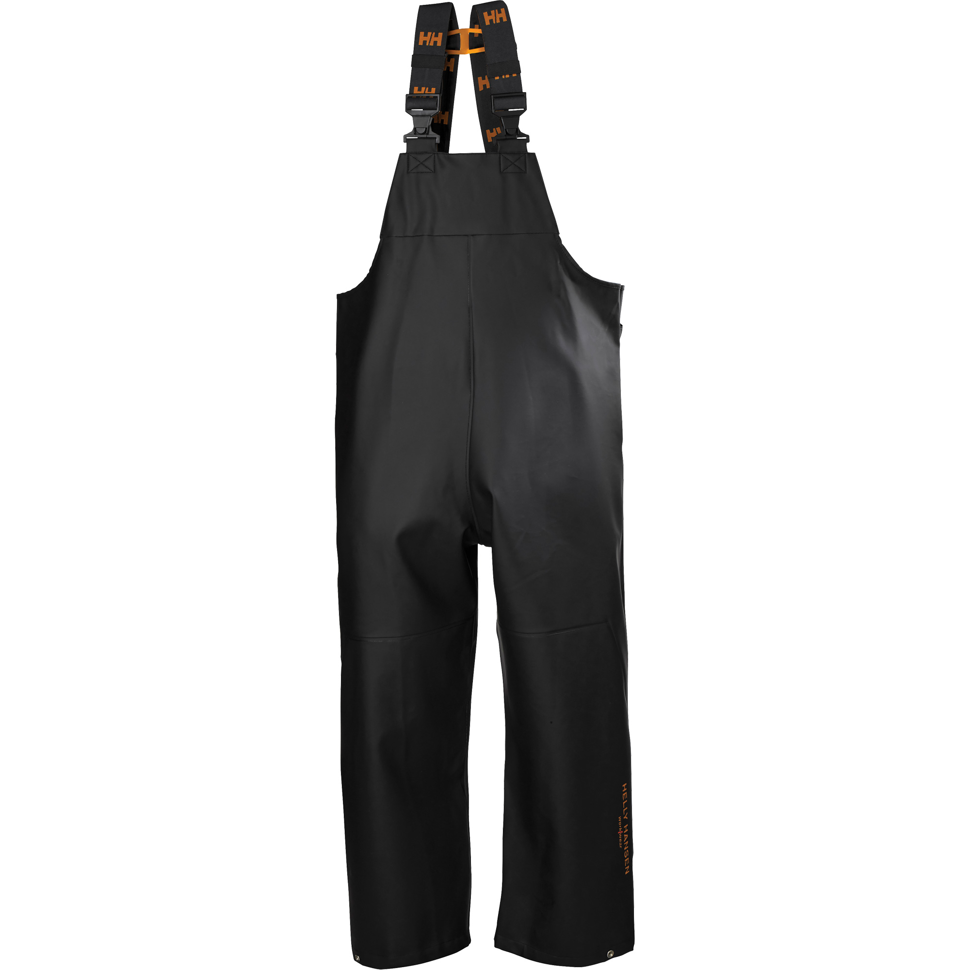 Pantalons à bavette imperméables Gale, Petit, Polyester, Noir