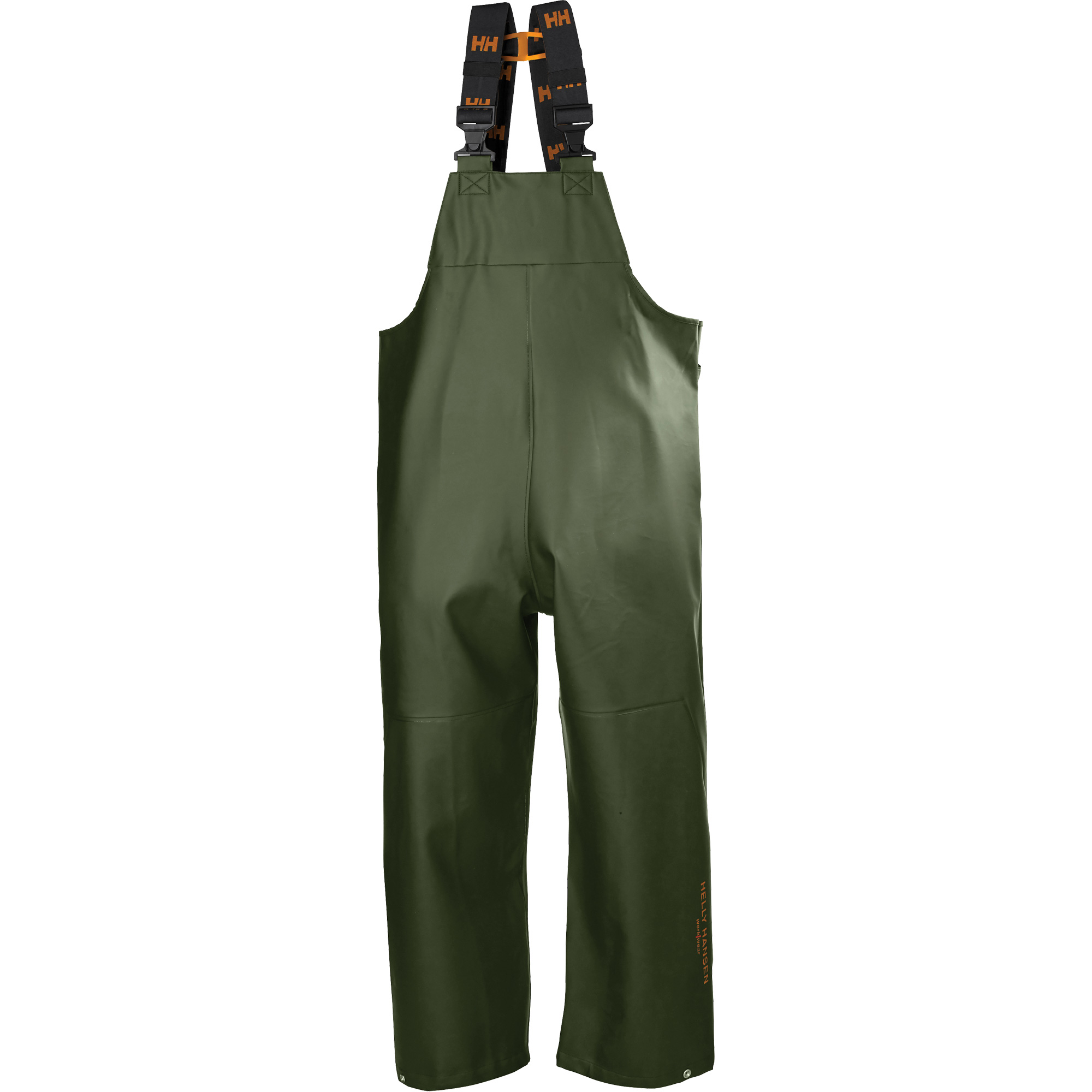 Pantalons à bavette imperméables Gale, Moyen, Polyester, Vert
