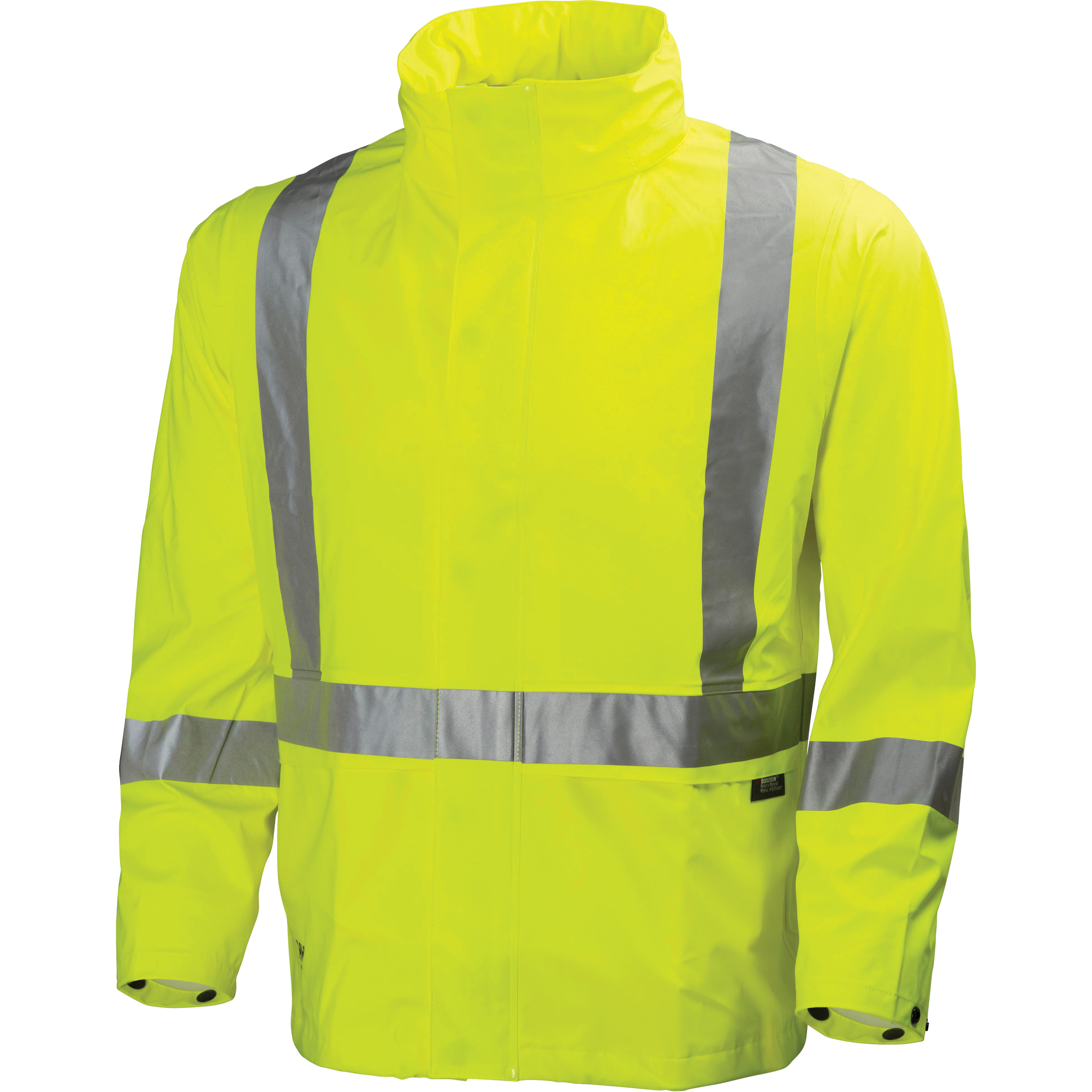 Veste imperméable Narvik , Polyester, Jaune lime haute visibilité, 3T-Grand