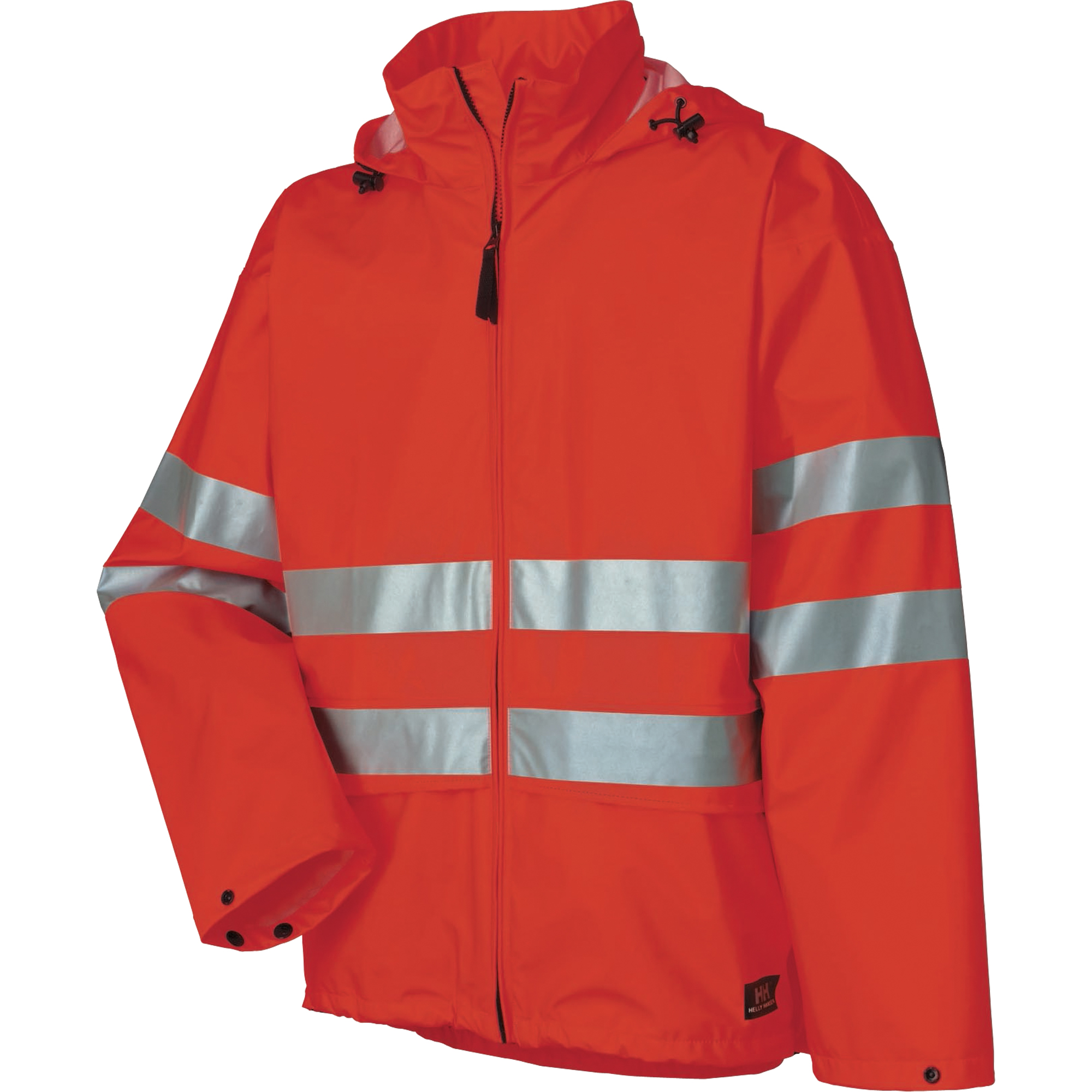 Veste imperméable Narvik , Polyester, Orange haute visibilité, Grand