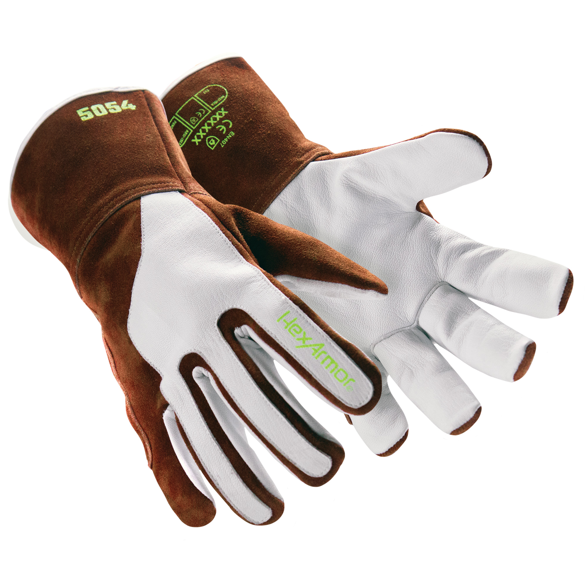 Gants de soudage HeatArmorMD 5054, Cuir fleur de chèvre, Taille T-Grand/10