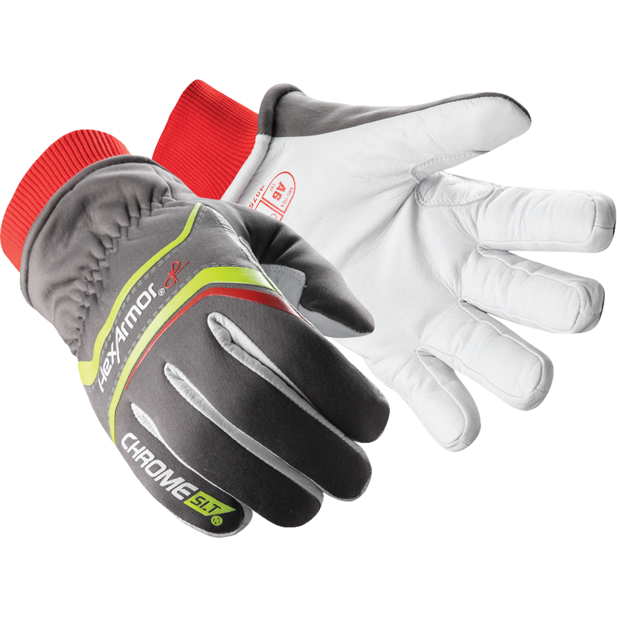 Gants d'hiver résistants à la coupe Chrome SLTMD 4075W avec ThinsulateMC, Taille 12/3T-Grand, Enveloppe en Chèvre/PEHP, ASTM ANSI niveau A6