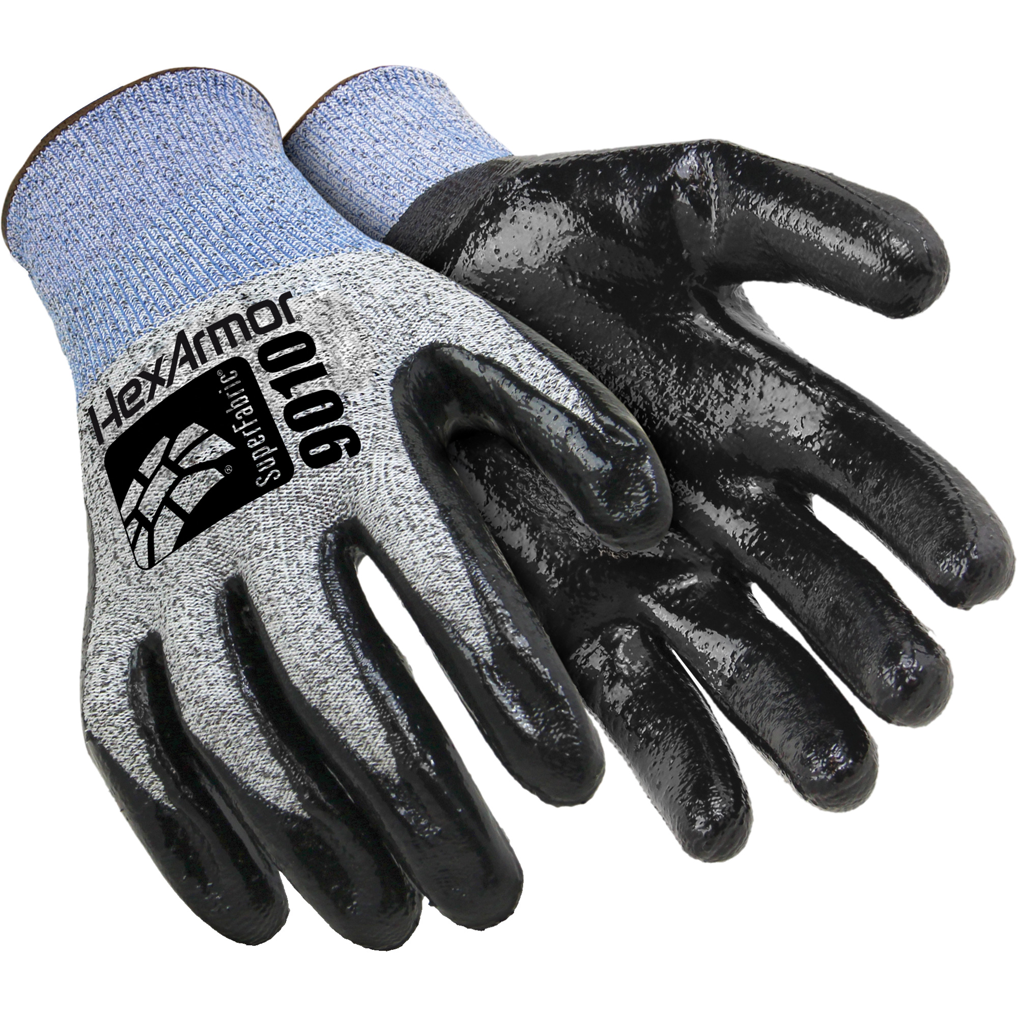Gants résistant à la coupe 9000 seriesMC 9010, Taille Moyen, Revêtement Nitrile, Enveloppe en Fibre de verre/PEHP, ASTM ANSI niveau A8