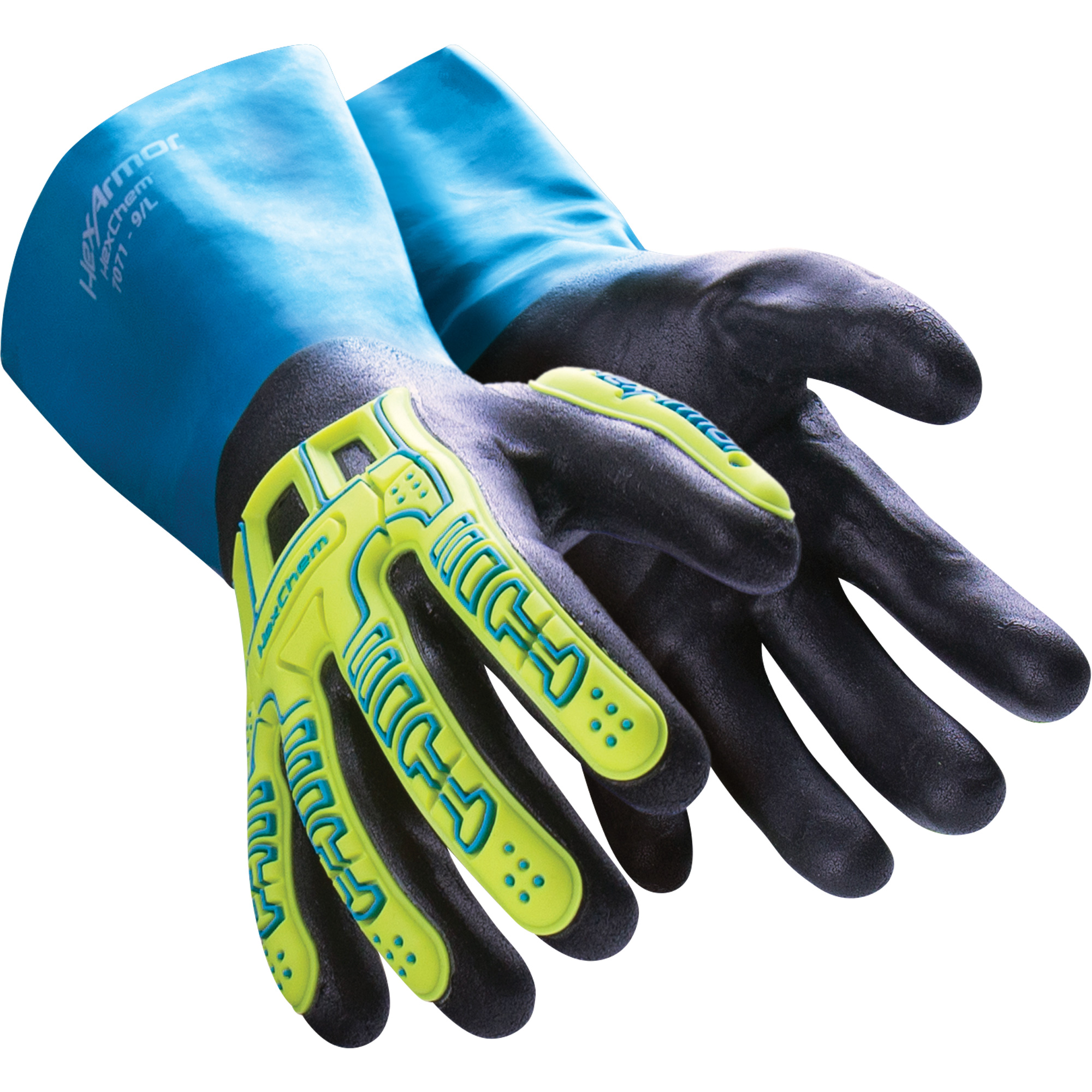 Gants résistants aux produits chimiques HexChemMD, Taille 2T-Grand/11, Nitrile