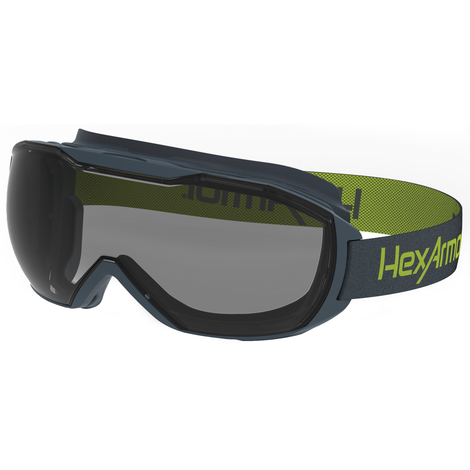 Lunettes à coque de sécurité MX500, Lentille Gris, Antibuée/Anti-égratignures, Ventilation Indirecte