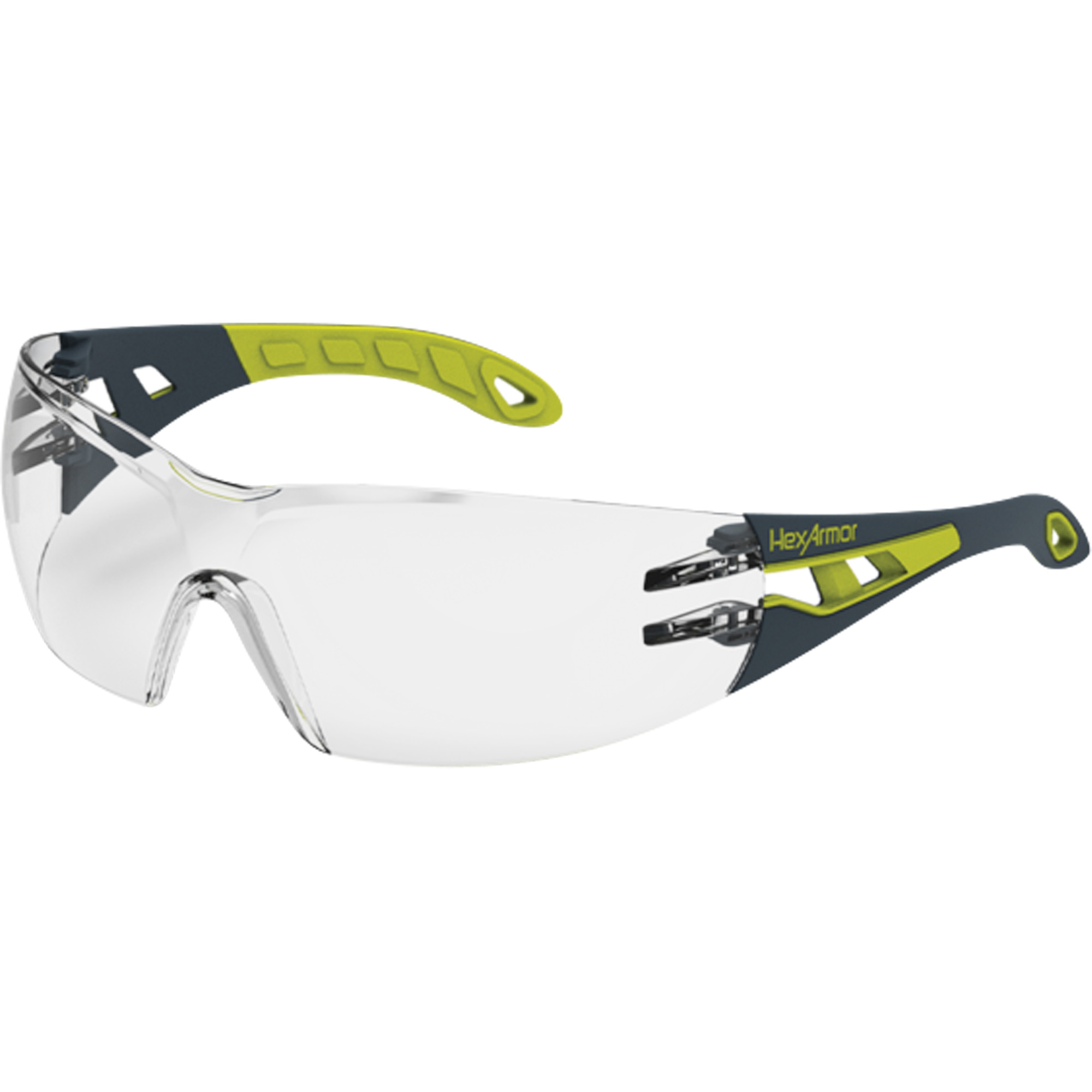 Lunettes de sécurité enveloppantes sans monture MX200, Lentille Transparent, Antibuée/Anti-égratignures, ANSI Z87+/Répond ou surpasse la norme CSA Z94.3
