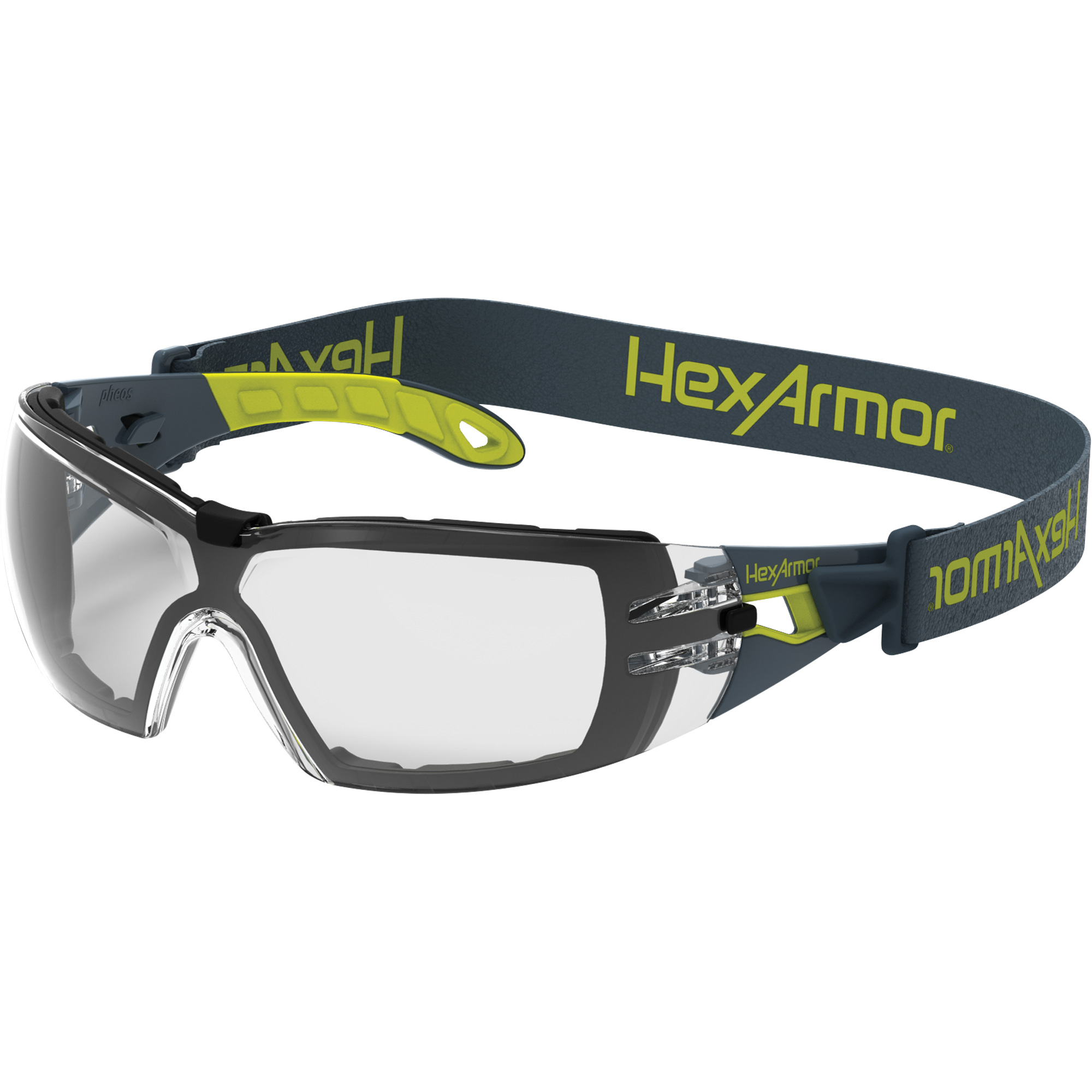 Lunettes de sécurité MX200G TruShieldMDS Wraparound, Lentille Transparent, Antibuée/Anti-égratignures, ANSI Z87+/Répond ou surpasse la norme CSA Z94.3