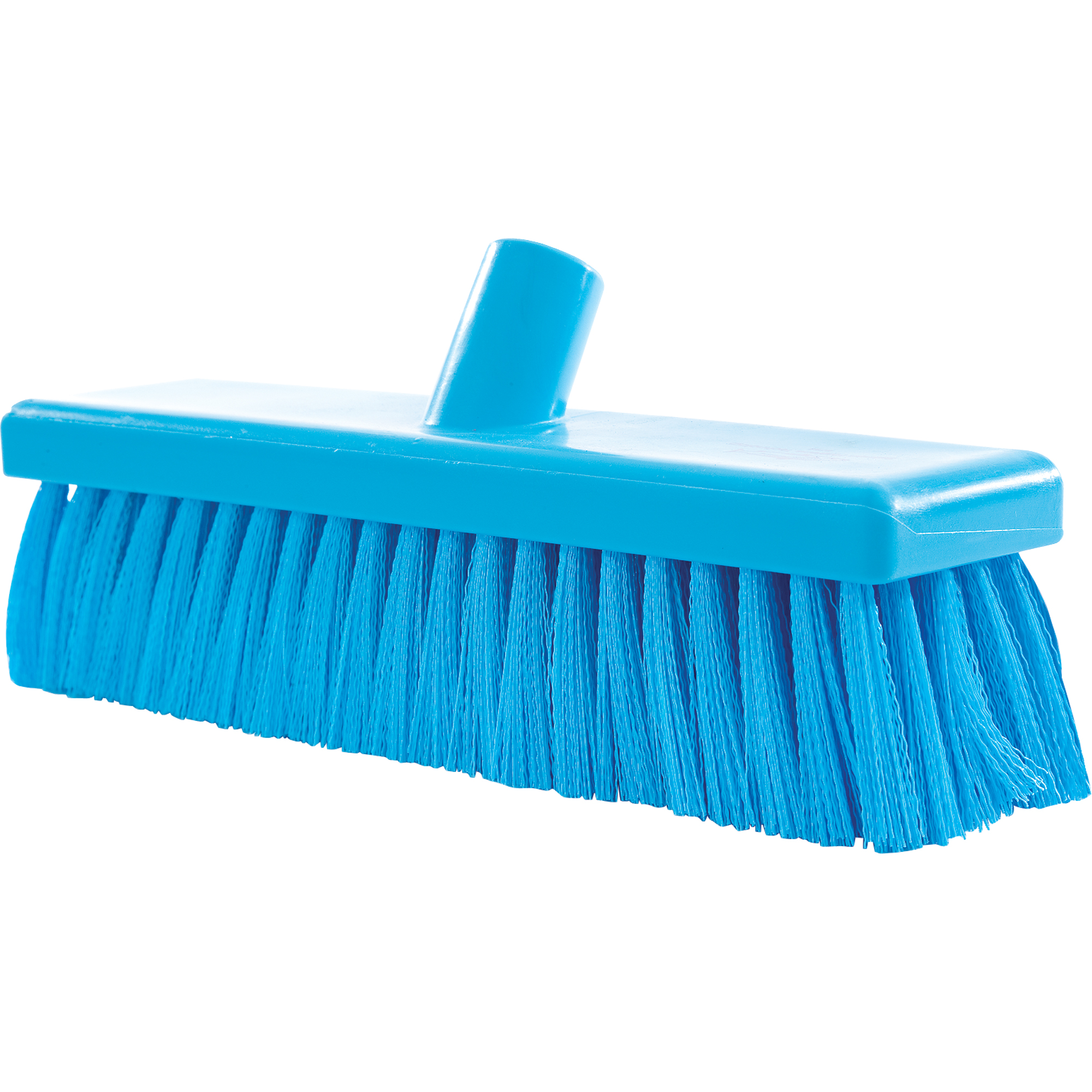 Balais pour usage général, Crins Corsé, 12", Polyester, Bleu