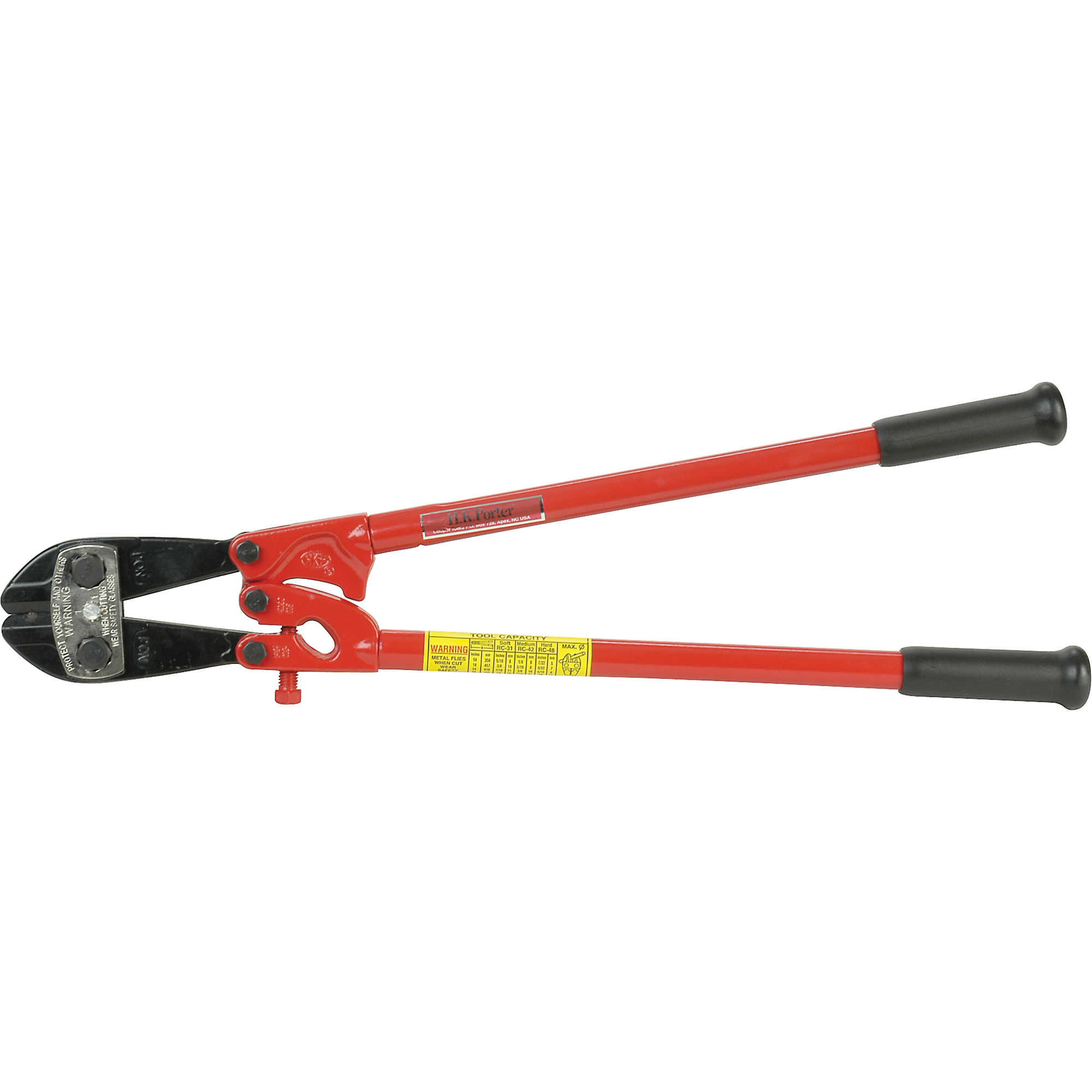 Coupe-boulons de catégorie industrielle, 24" l, Coupe centrale