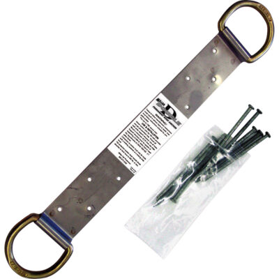 Ancrage double pour toiture MillerMD, Anneau en D, Usage Permanent