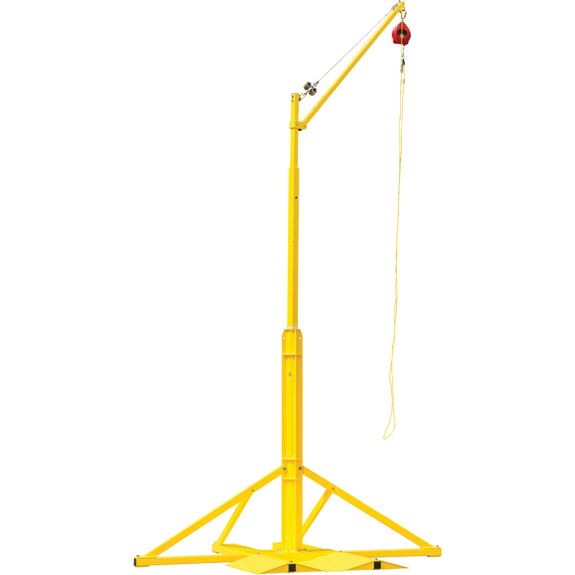 Ancrage pour perche rotative en hauteur SkyORB, Usage Temporaire