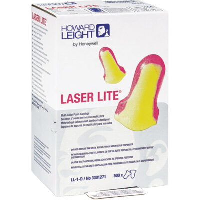 Bouchons d'oreilles Laser LiteMD de Howard LeightMC, Vrac - Boîte