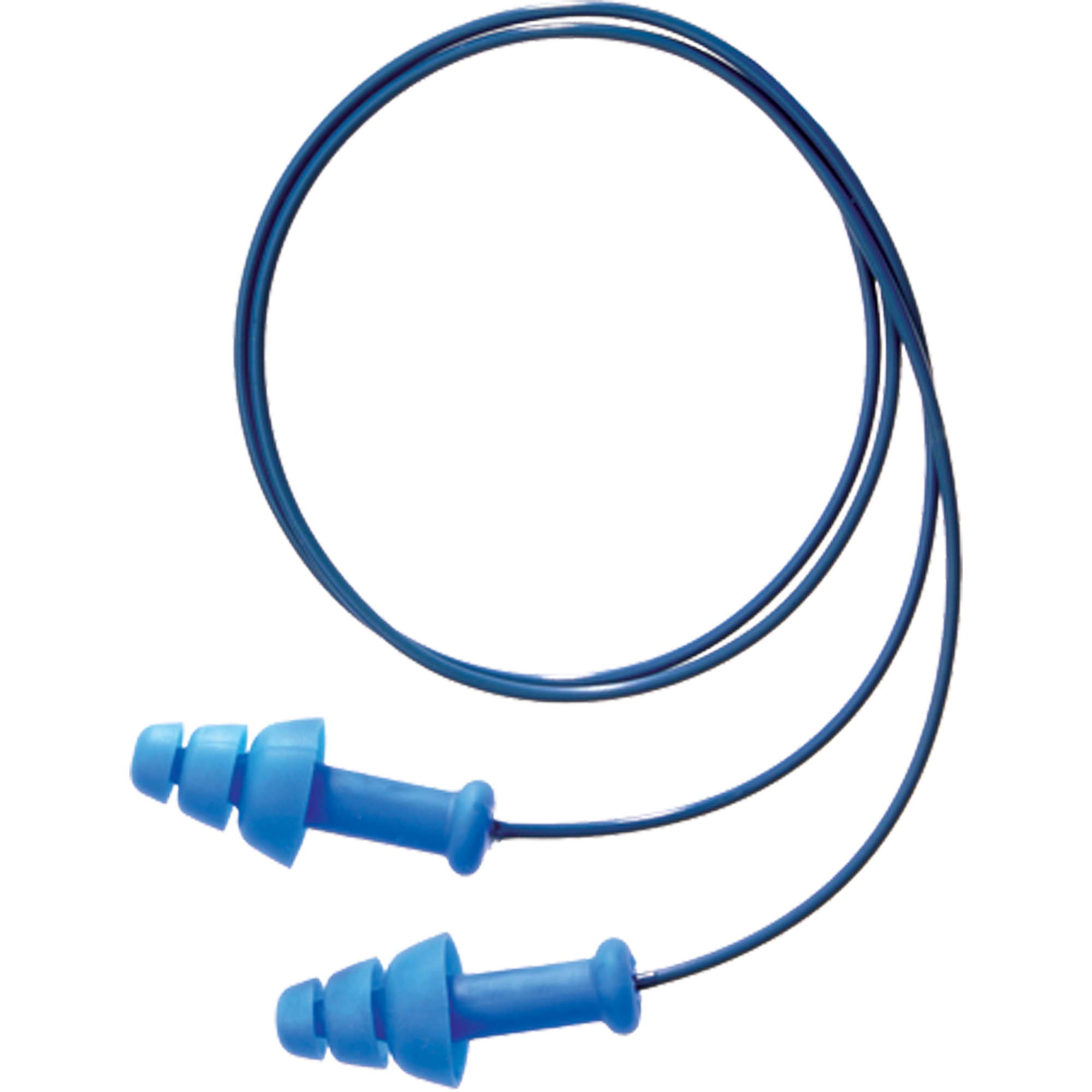 Bouchons d'oreilles réutilisables et détectable SmartFitMD de Howard LeightMC, Avec cordon, Taille unique, Vrac - Boîte, NRR dB 25