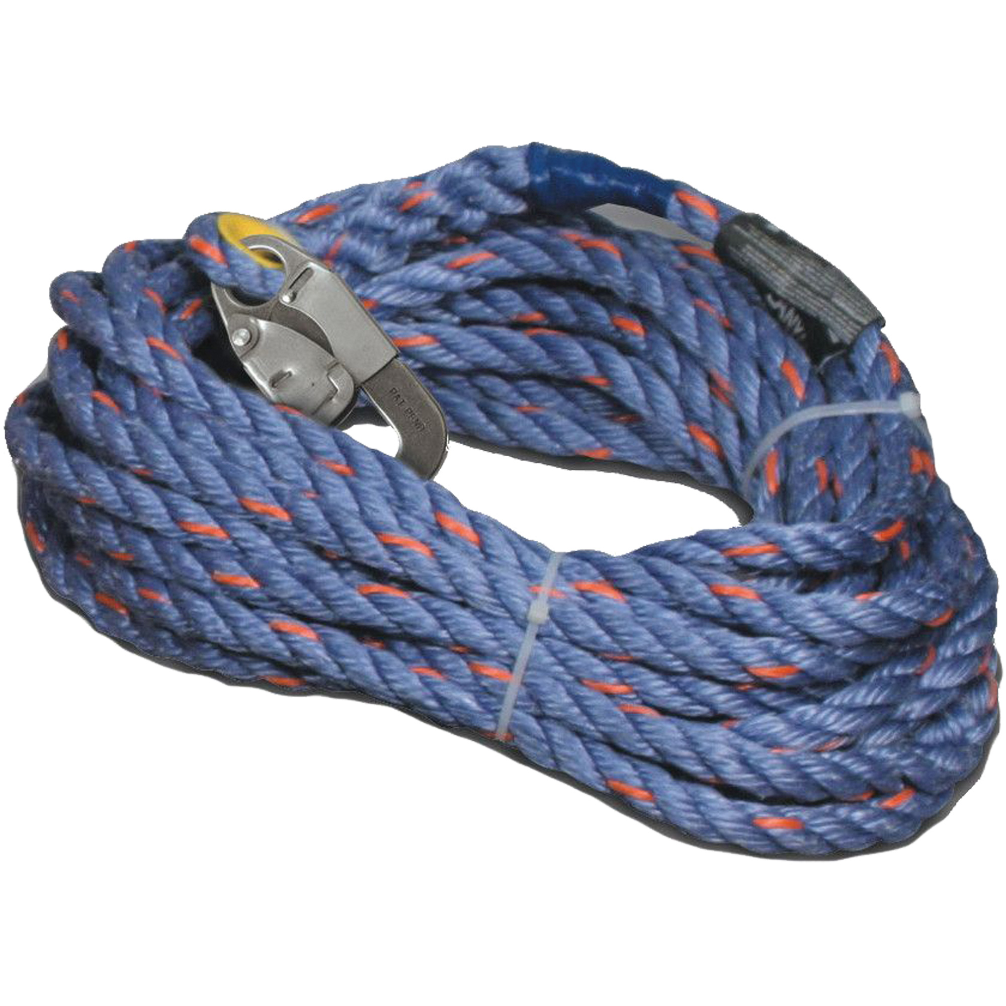Cordage de sécurité vertical