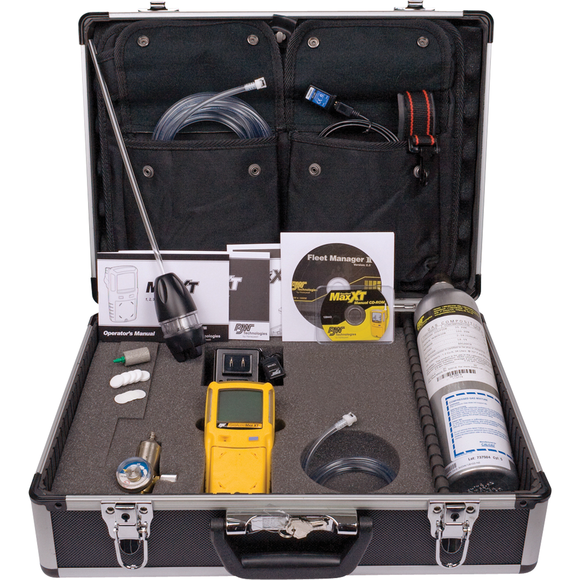 Détecteurs multi-gaz XT II BWMC - Trousse standard pour espace clos, 4 Gaz, CO/H2S/LIE/O2