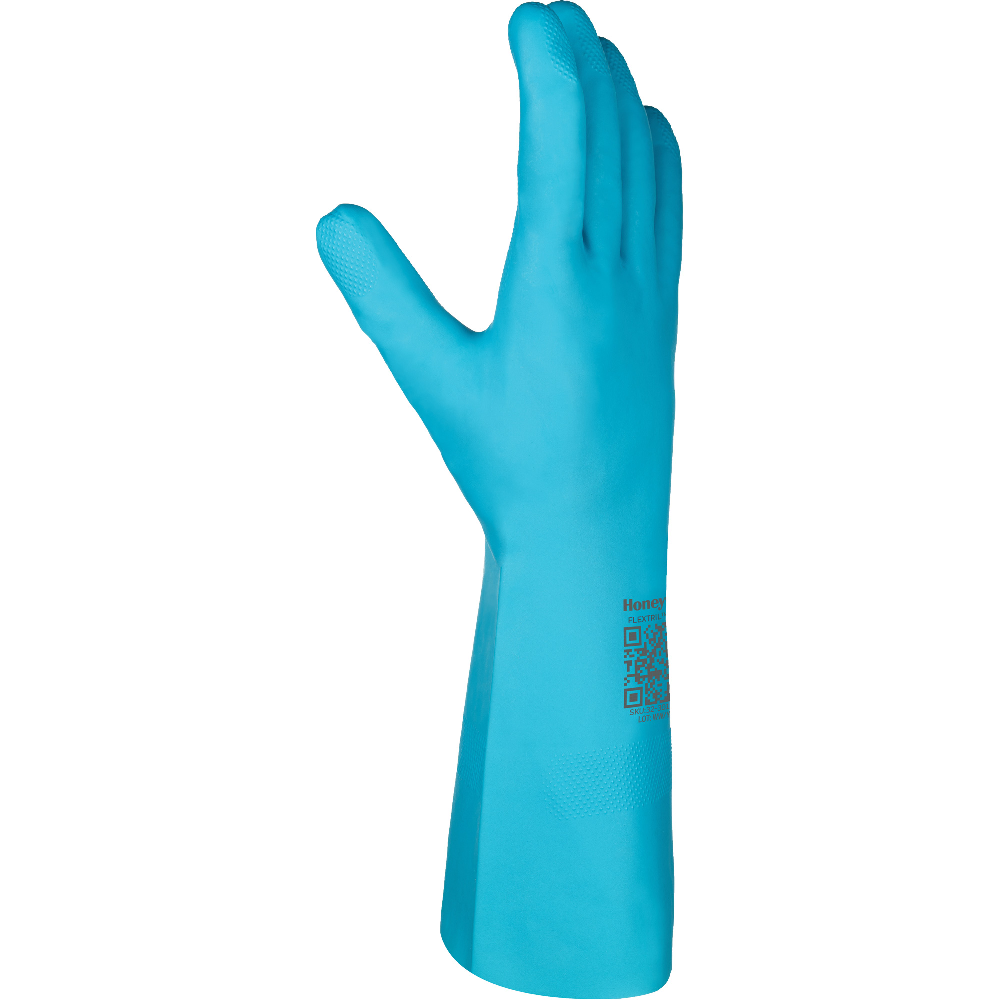 Gants chimiques FlextrilMC, Taille 11, 12,5" lo, Nitrile, Doublure en Nylon