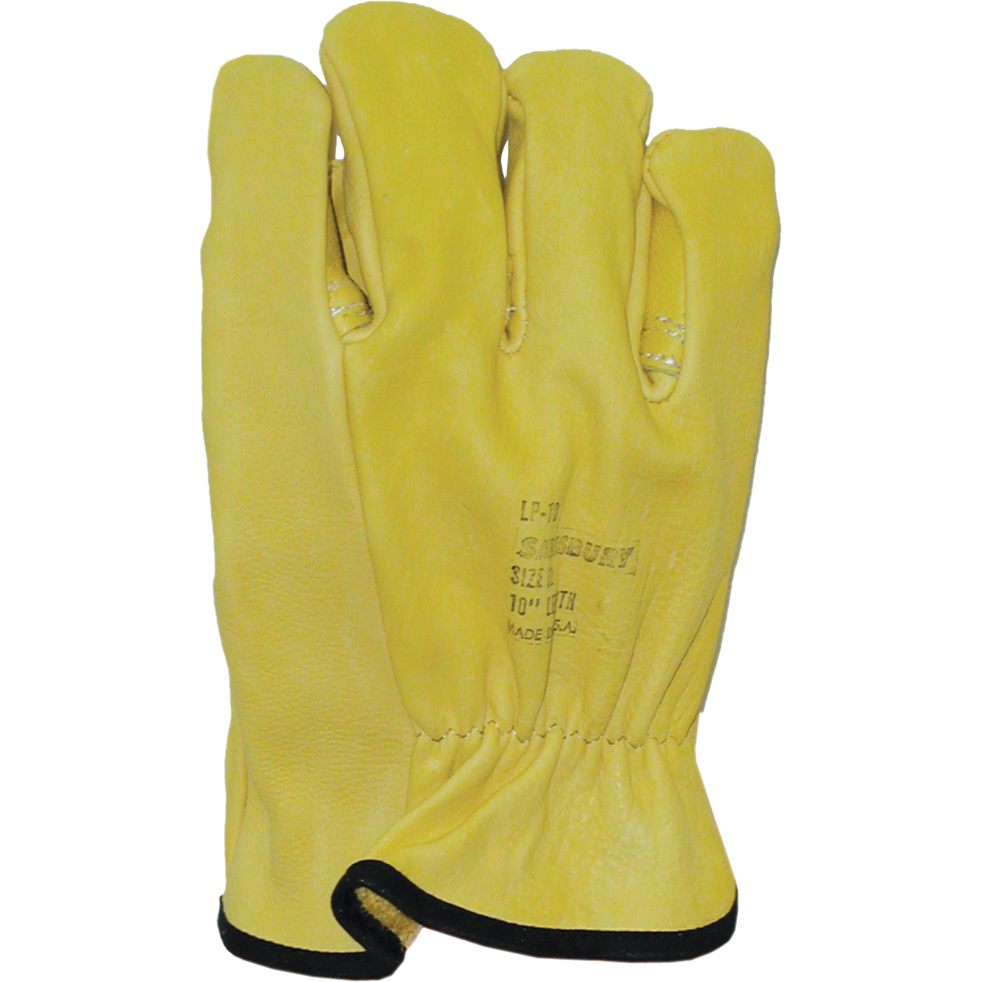 Gants de protection en cuir SalisburyMC, Taille 10, 10" lo